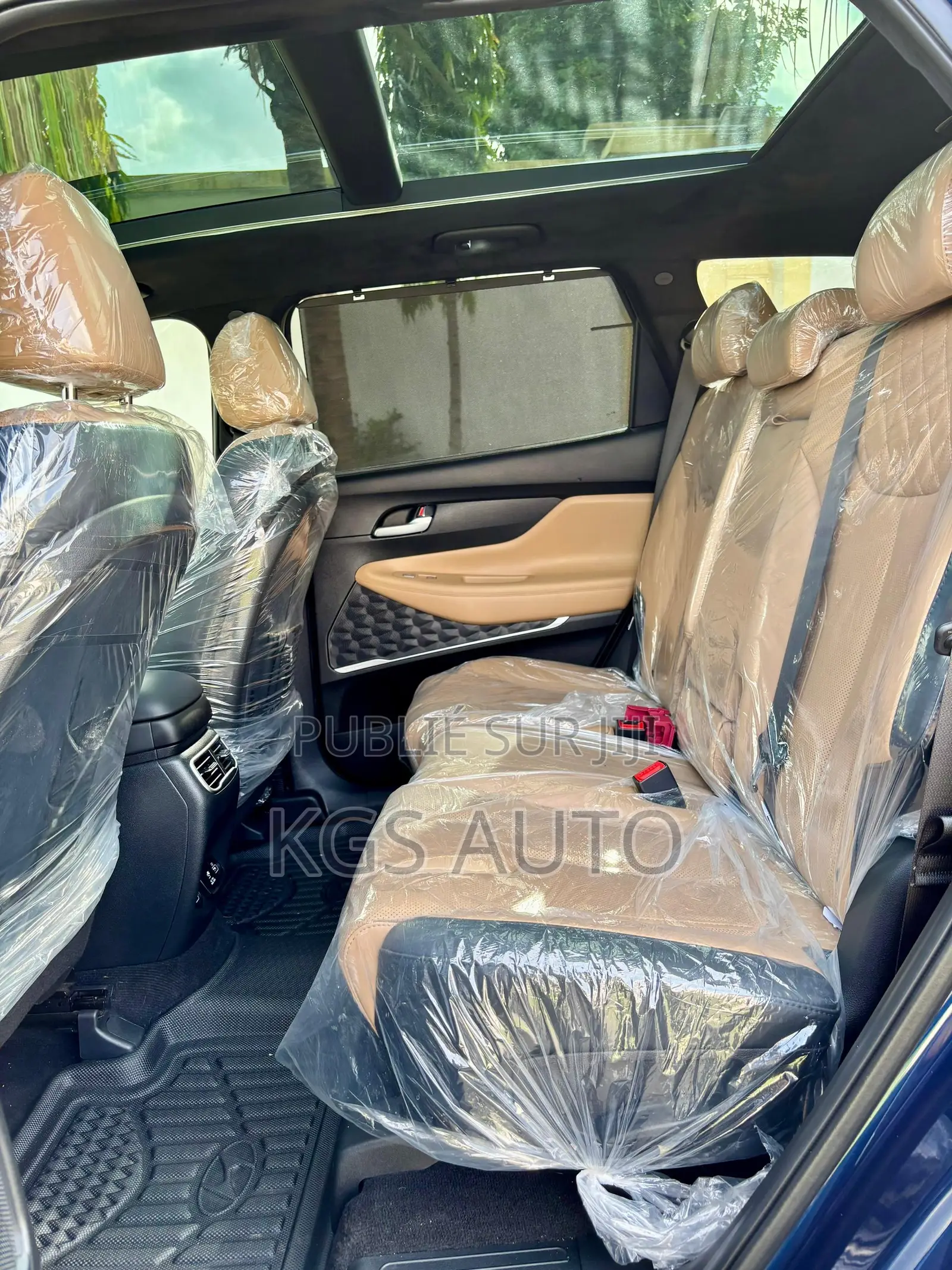 Hyundai Santa Fe Calligraphy 2021 Bleu