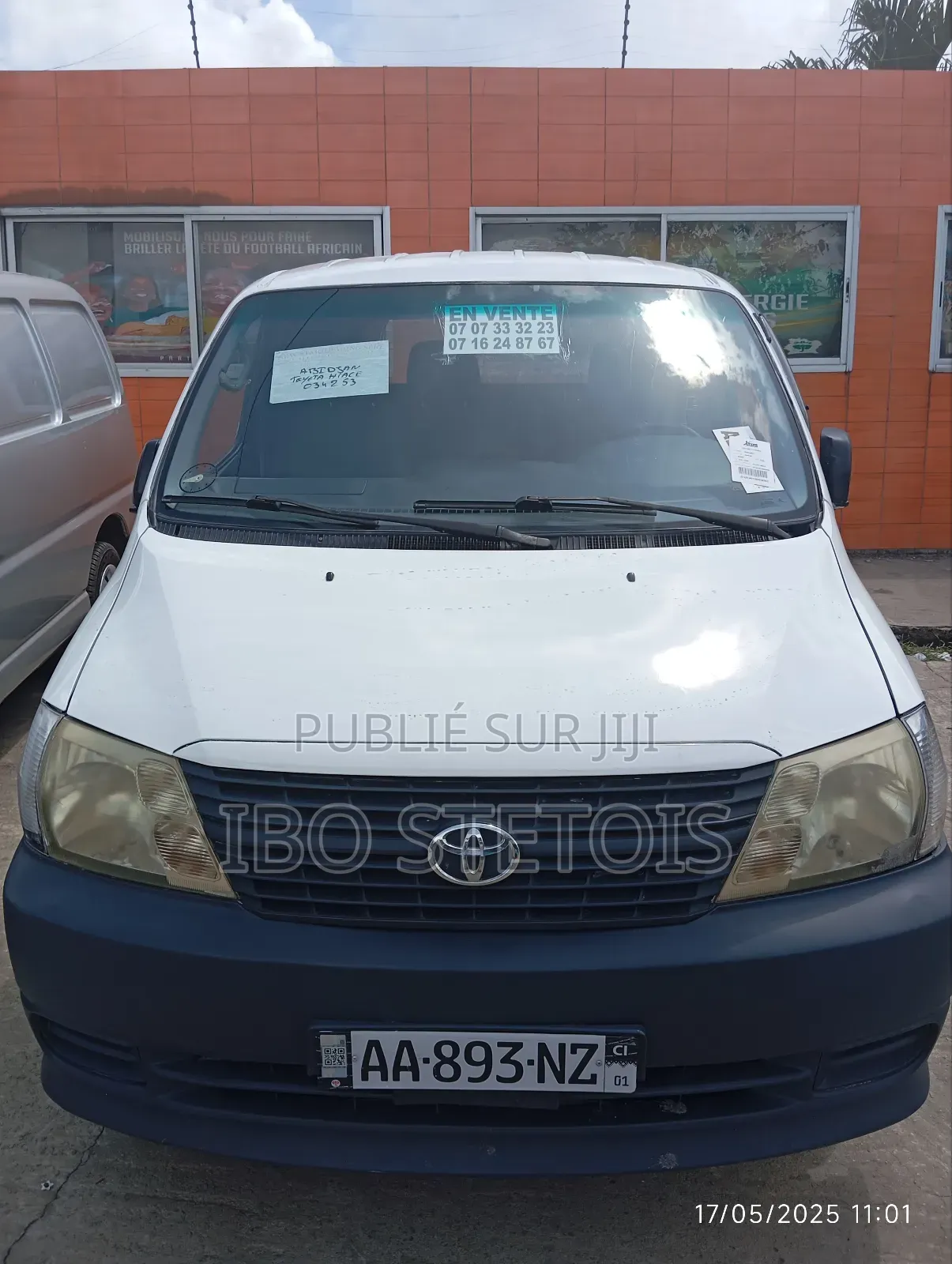 Toyota HiAce 2018 Blanc