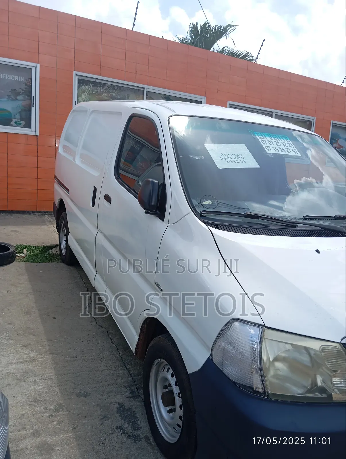 Toyota HiAce 2018 Blanc