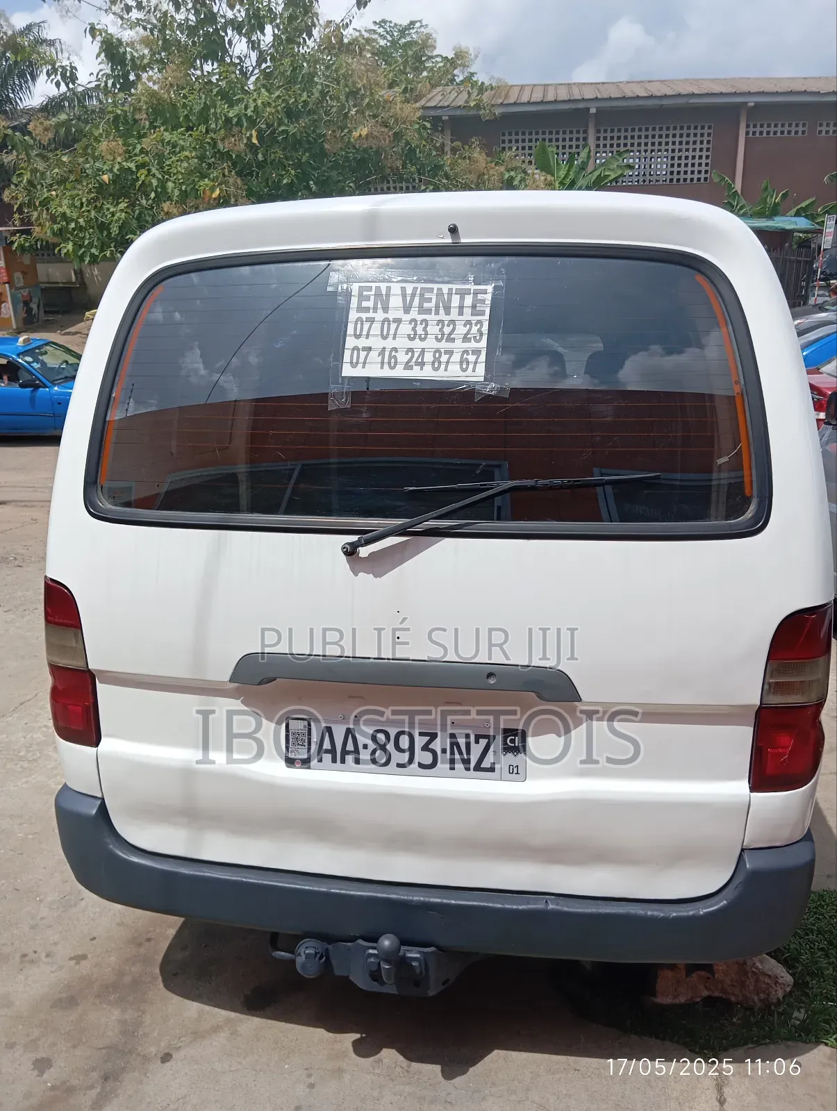 Toyota HiAce 2018 Blanc