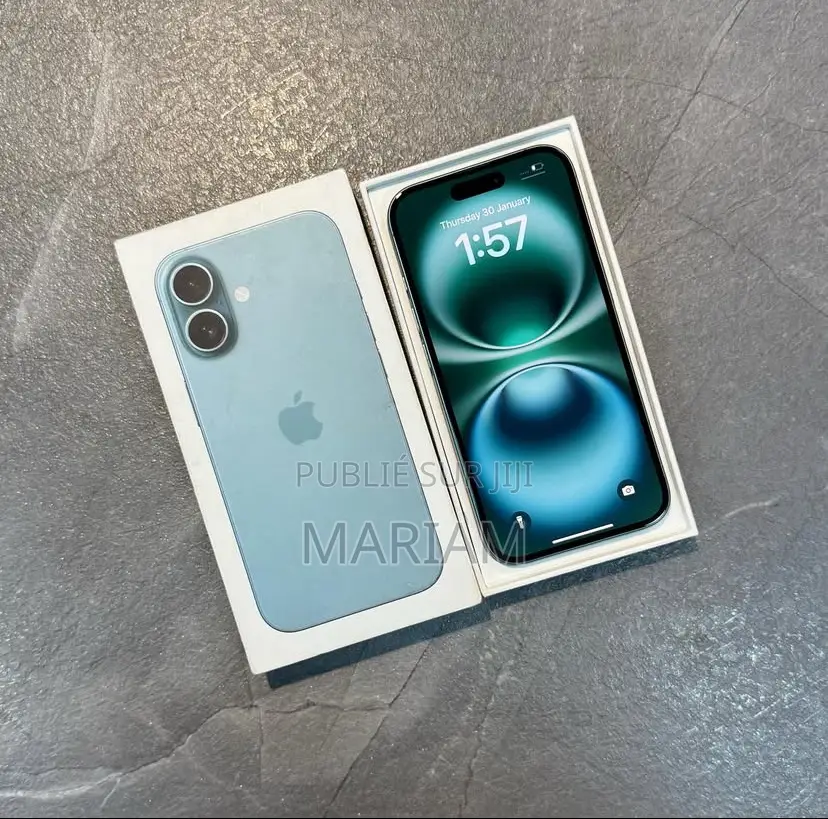 New Apple iPhone 16 128 GB Vert