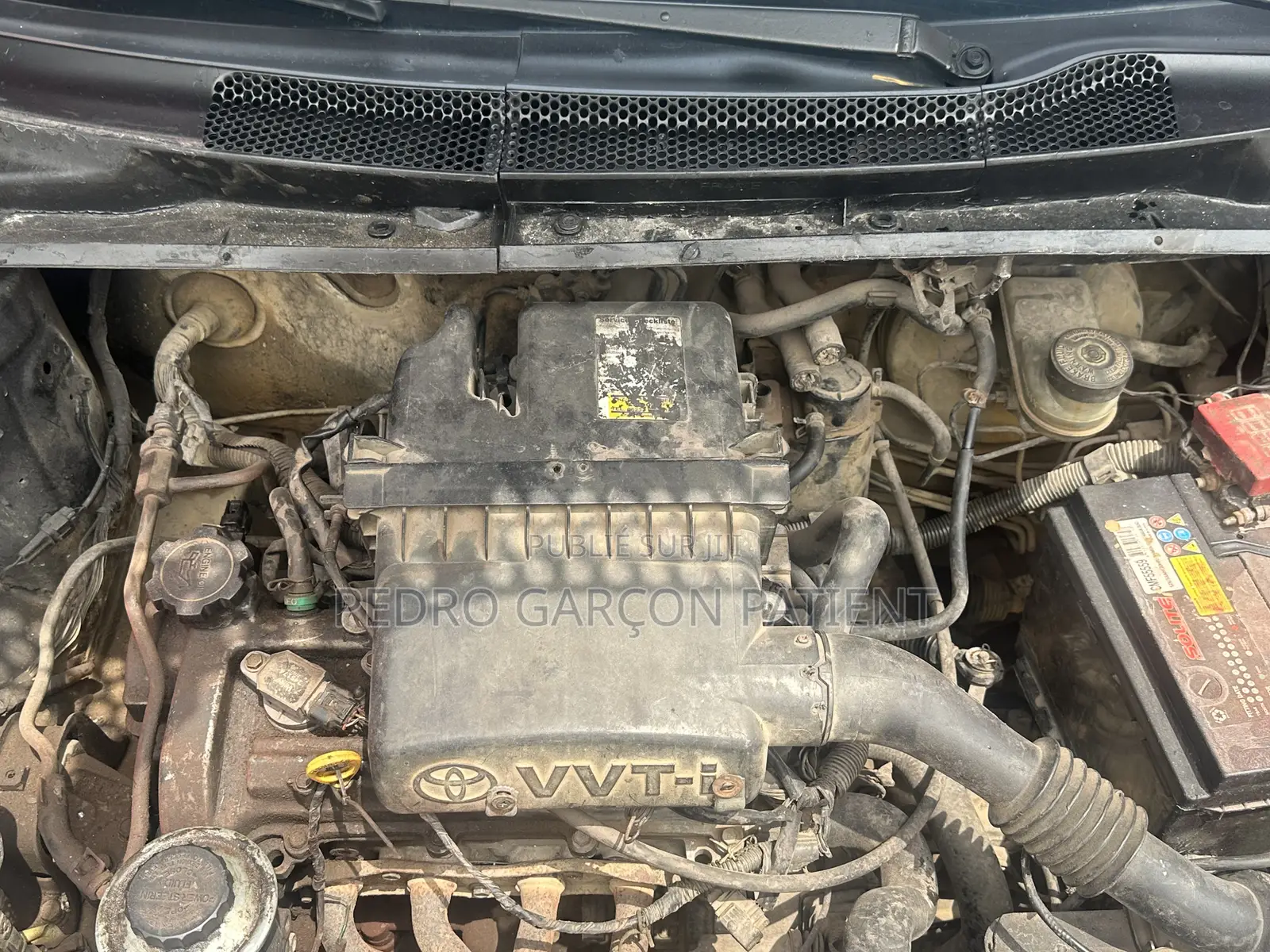 Toyota Yaris 2005 Rouge