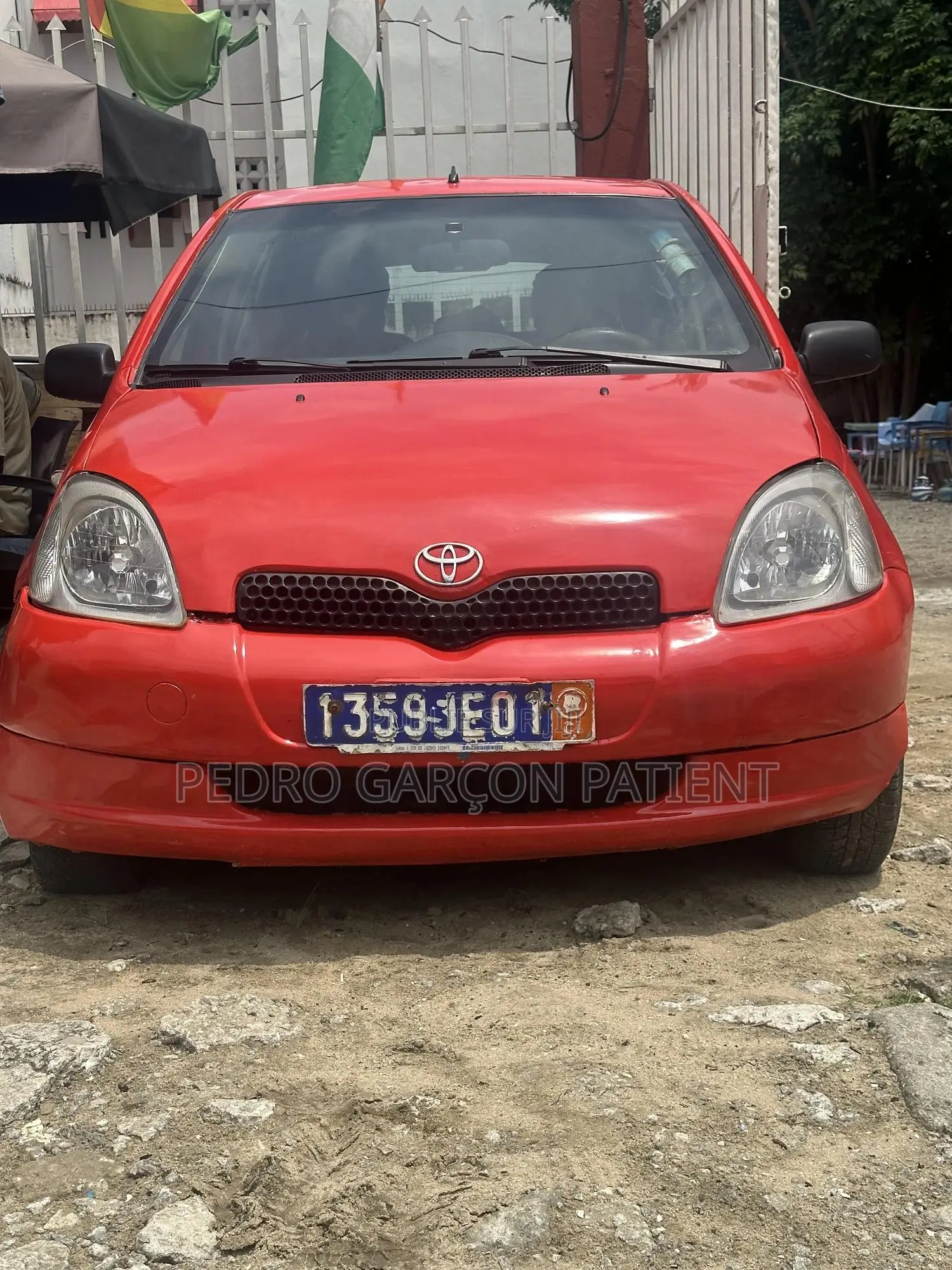 Toyota Yaris 2005 Rouge