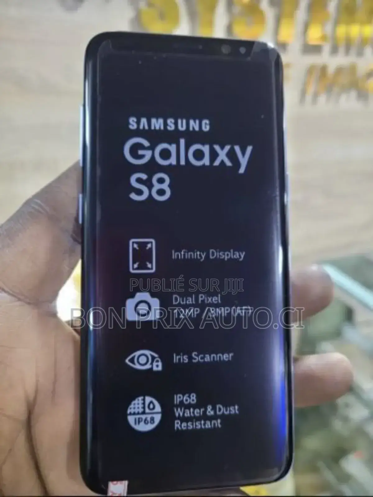 Neuf Samsung Galaxy S8 64 GB Noir