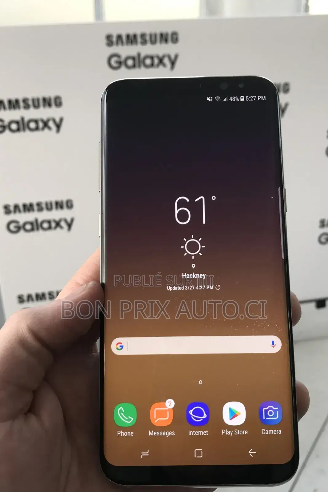 Neuf Samsung Galaxy S8 64 GB Noir
