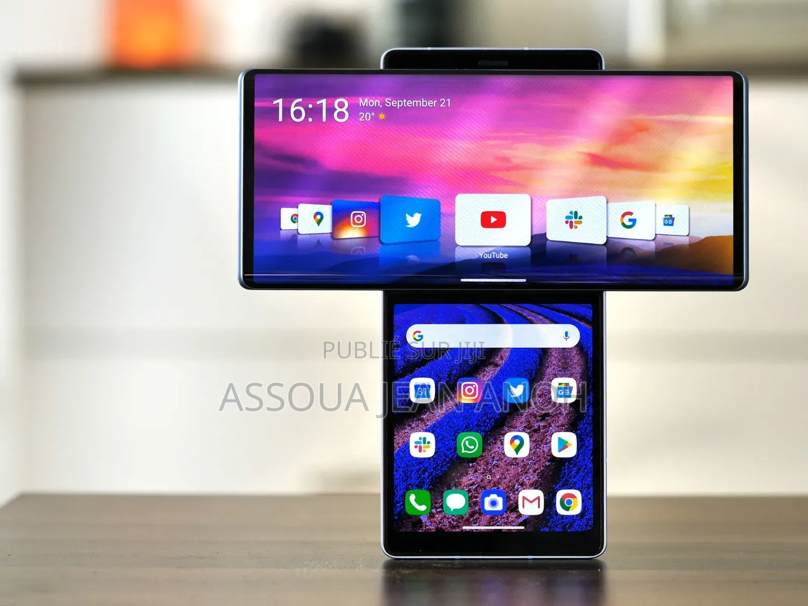 New LG Wing 5G 256 GB Gris