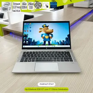 Photo - New HP EliteBook 830 G7 16GB Intel Core I7 SSD 256GB