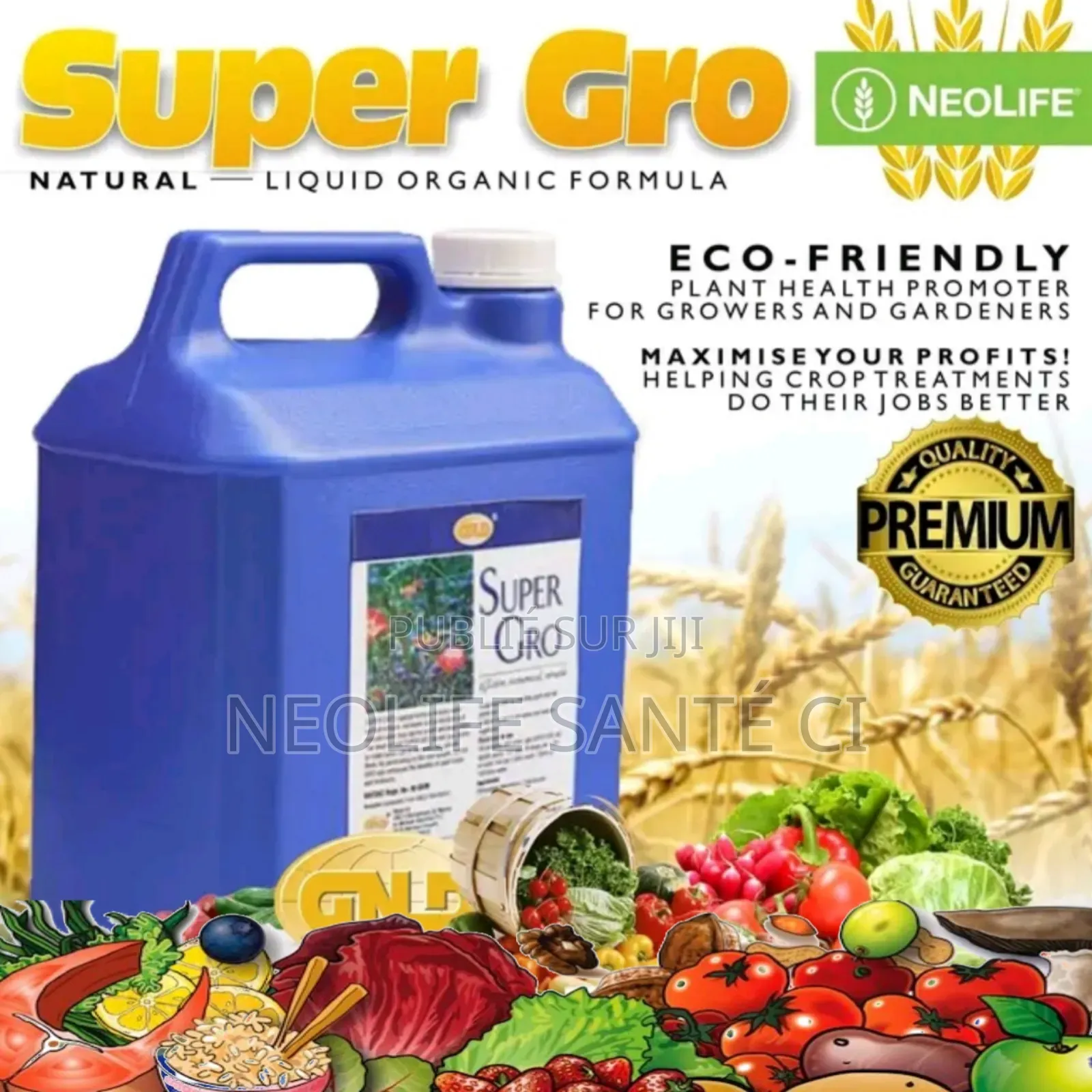 Engrais Super Gro ( Original 100% Bio 5l)