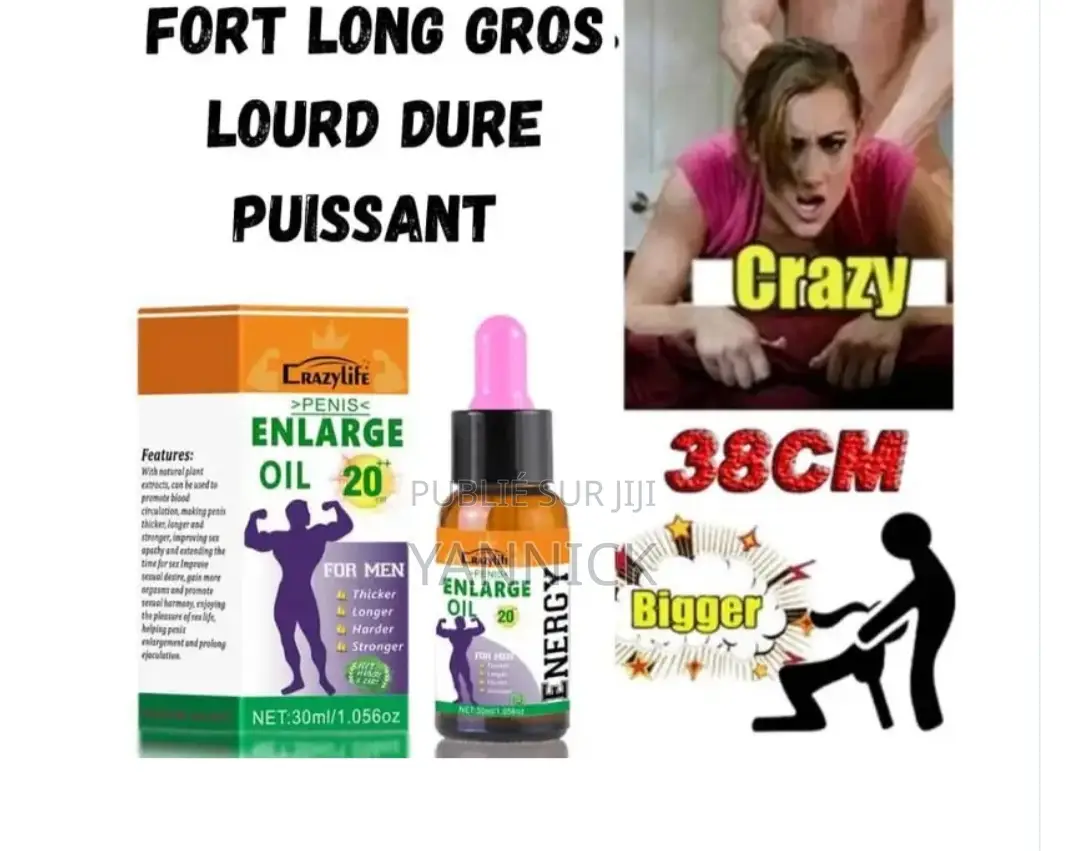 Huile Essentielle d'Agrandissement De Pénis