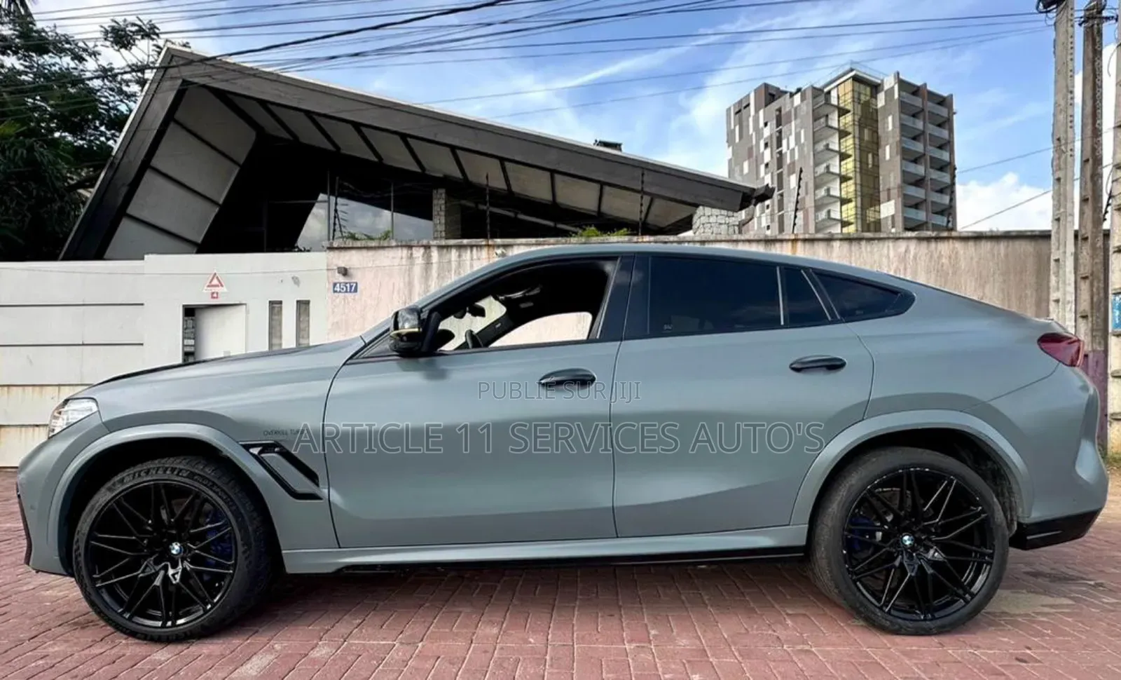 BMW X6 M50i 2021 Gris