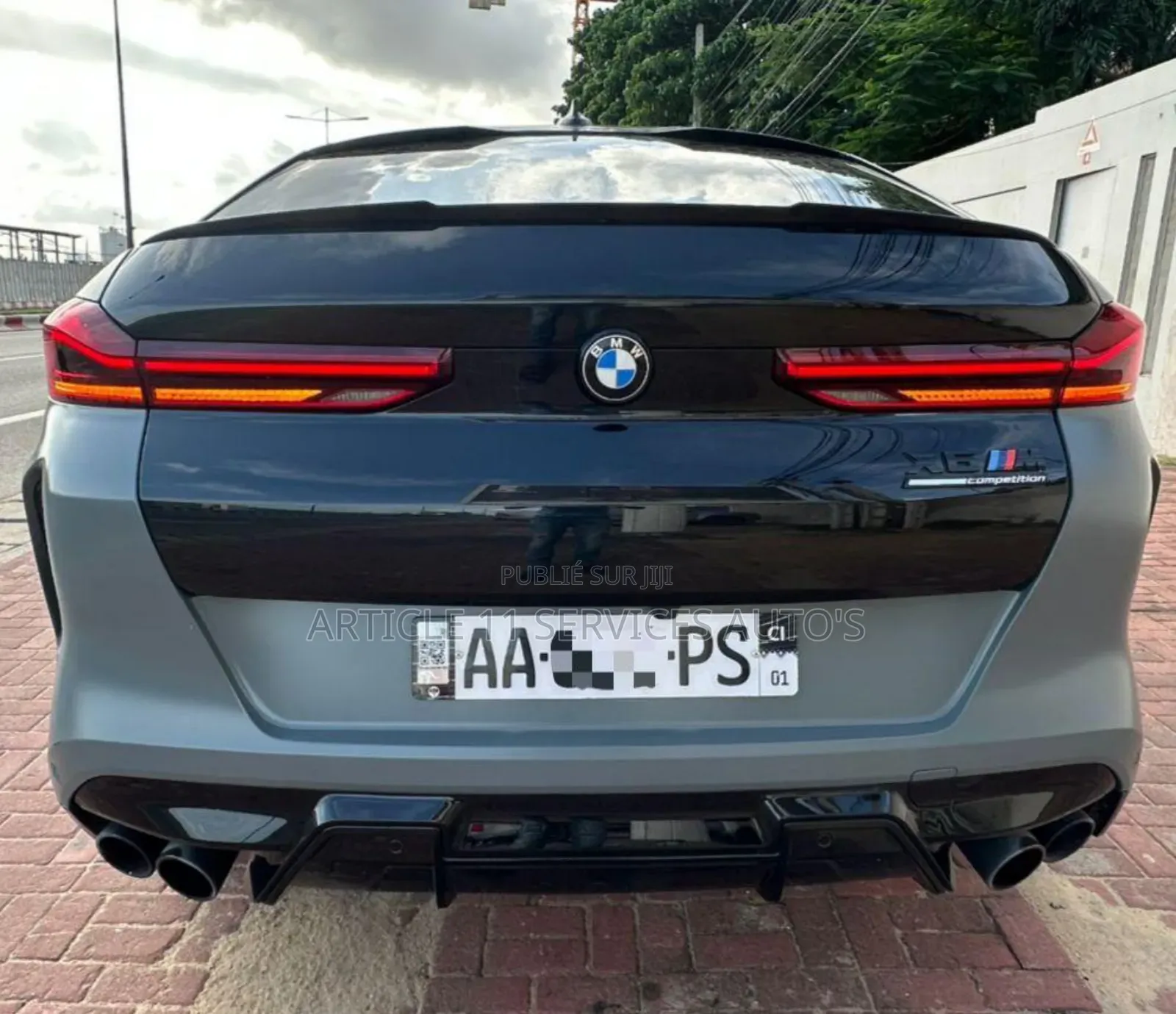 BMW X6 M50i 2021 Gris