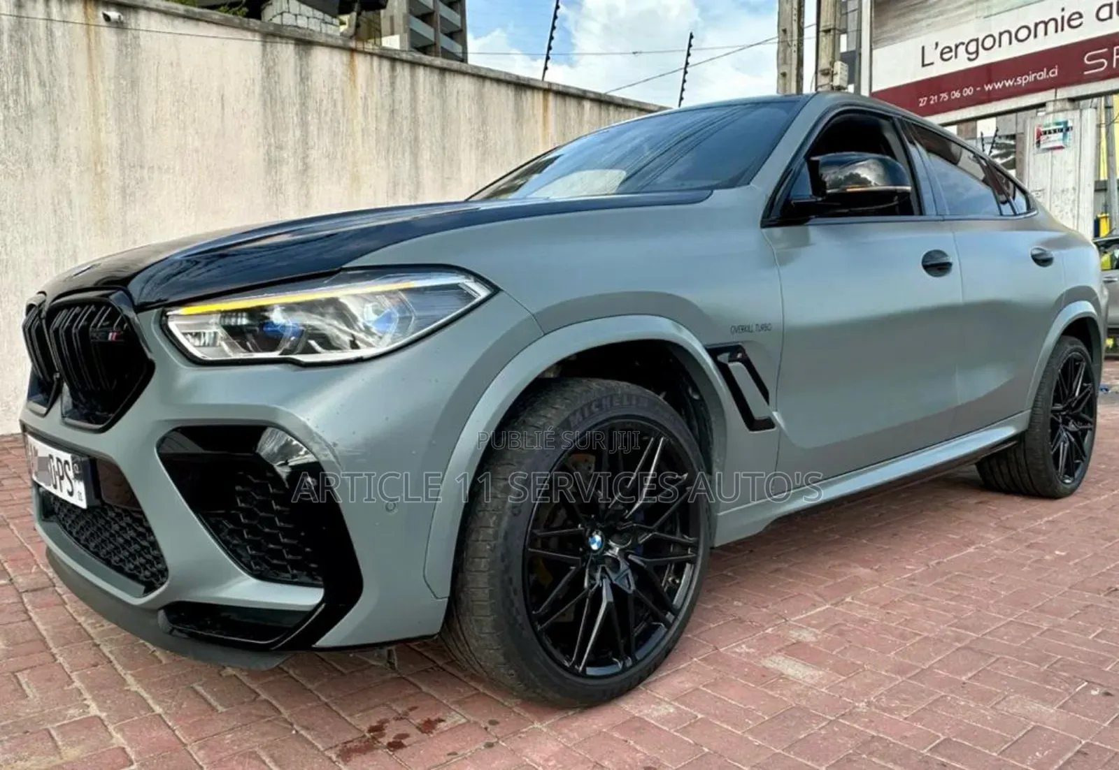BMW X6 M50i 2021 Gris