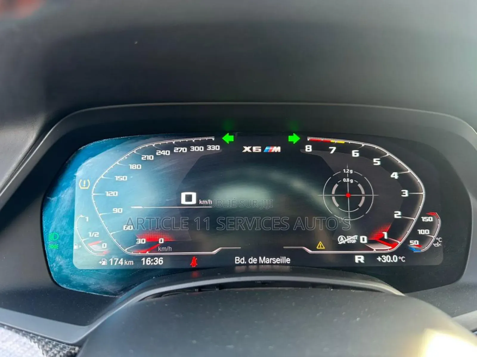 BMW X6 M50i 2021 Gris