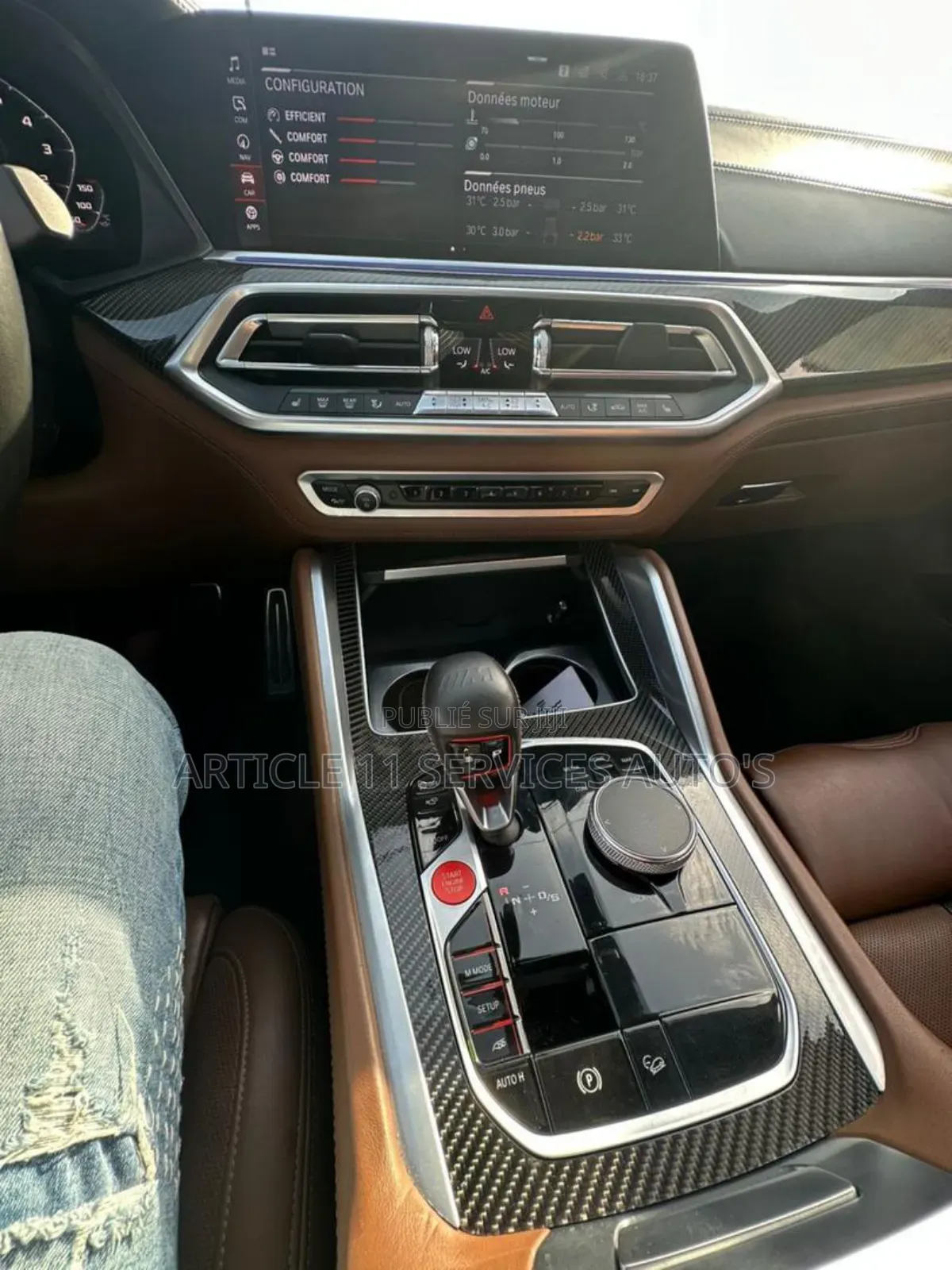 BMW X6 M50i 2021 Gris