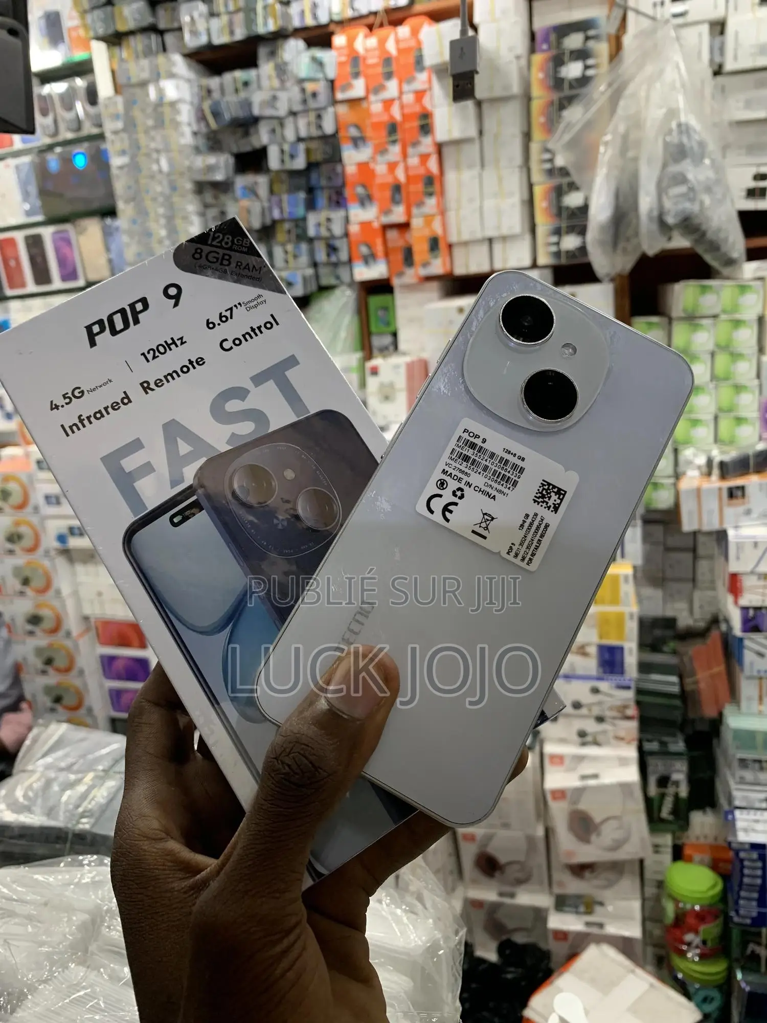 New Tecno Pop 9 128 GB Blanc