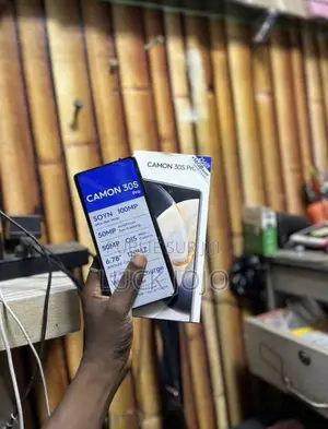 New Tecno Camon 30S Pro 256 GB Noir