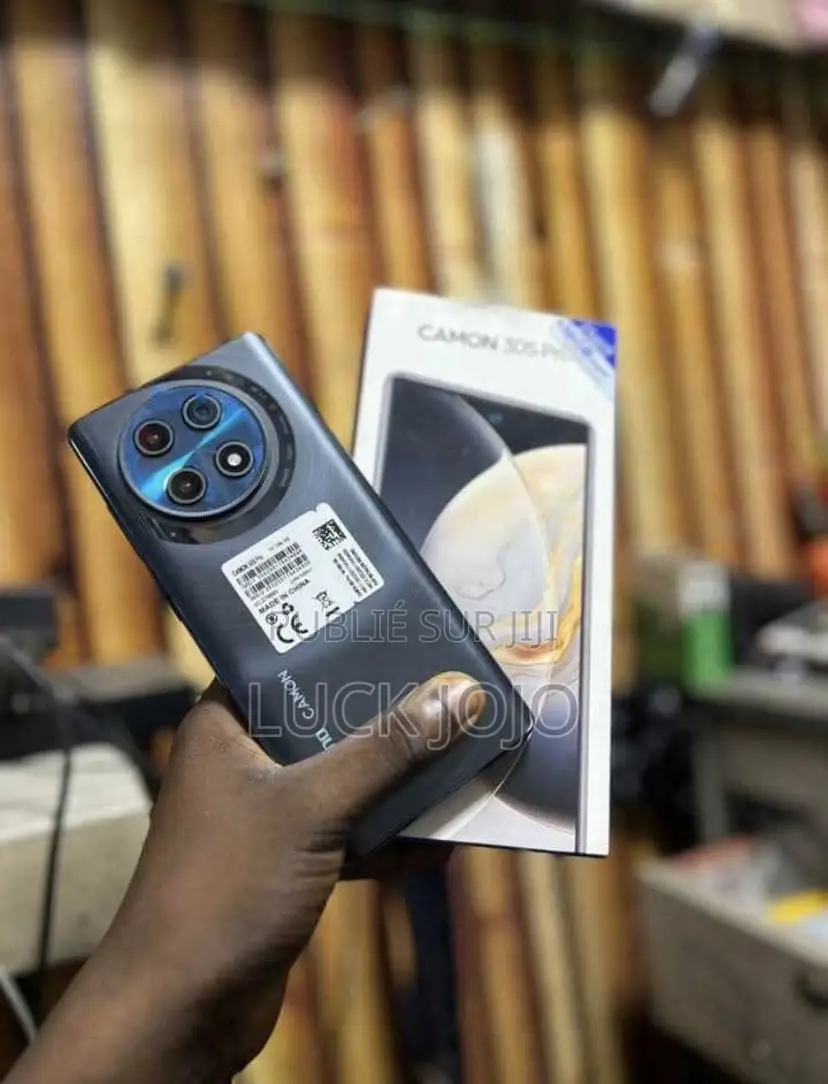 New Tecno Camon 30S Pro 256 GB Noir