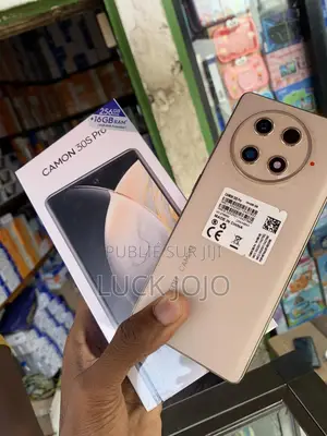 New Tecno Camon 30S Pro 256 GB Noir