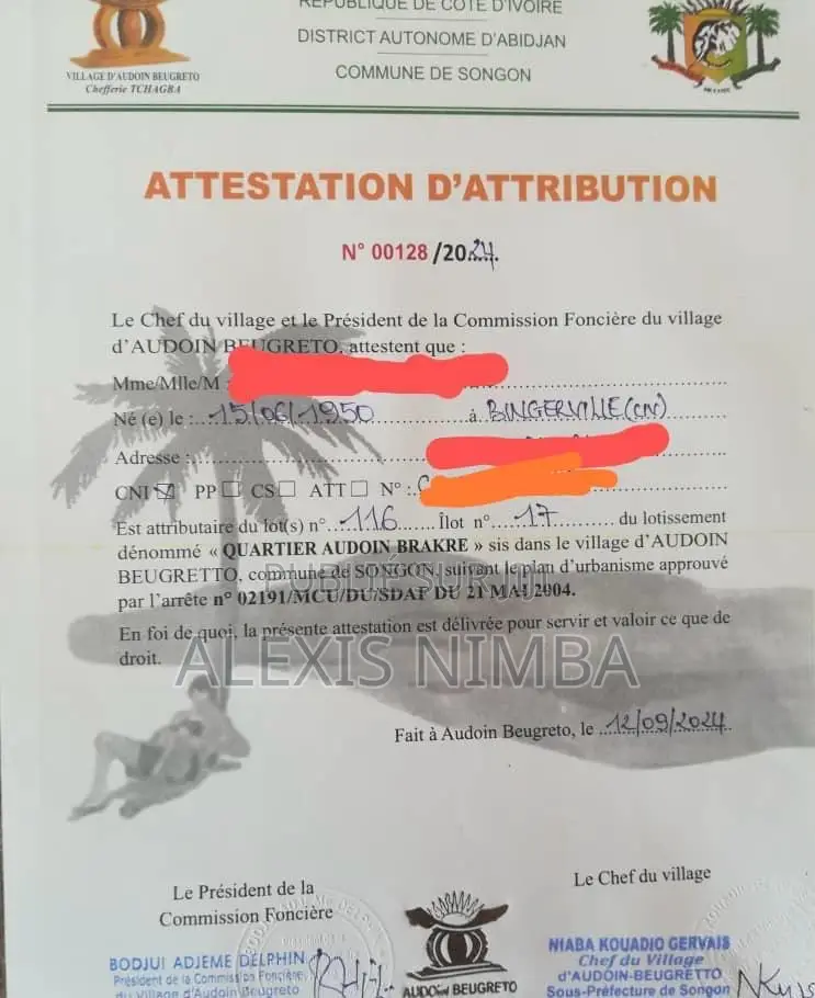 Vente 4lots Coller À 400m De Lagune À La Baie Des Milliardai