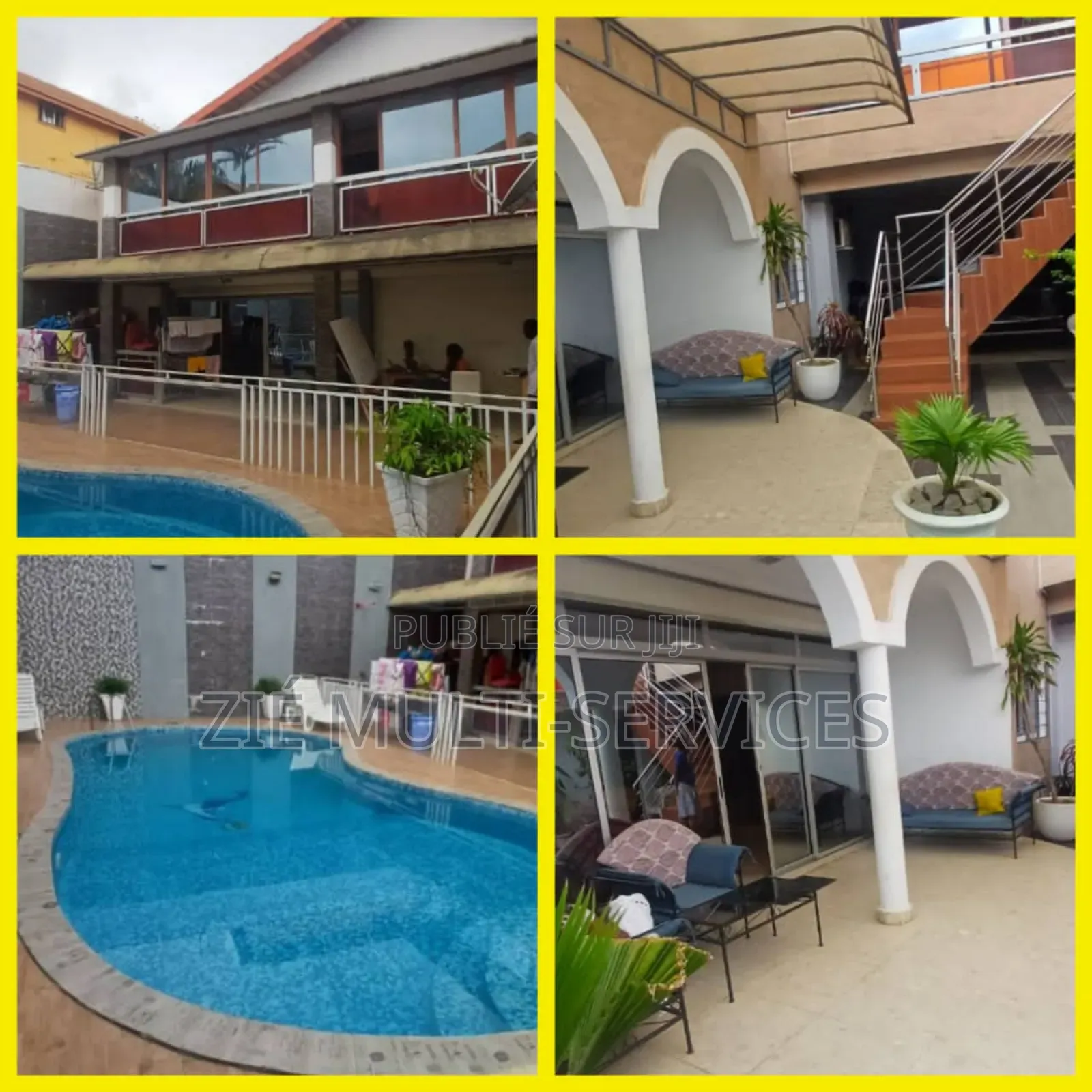 Furnished 8chbre Duplex dans Zié Multi-Service, Cocody à Vendre