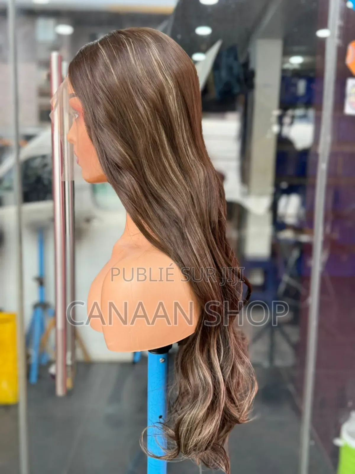 Perruque Synthétique De Luxe