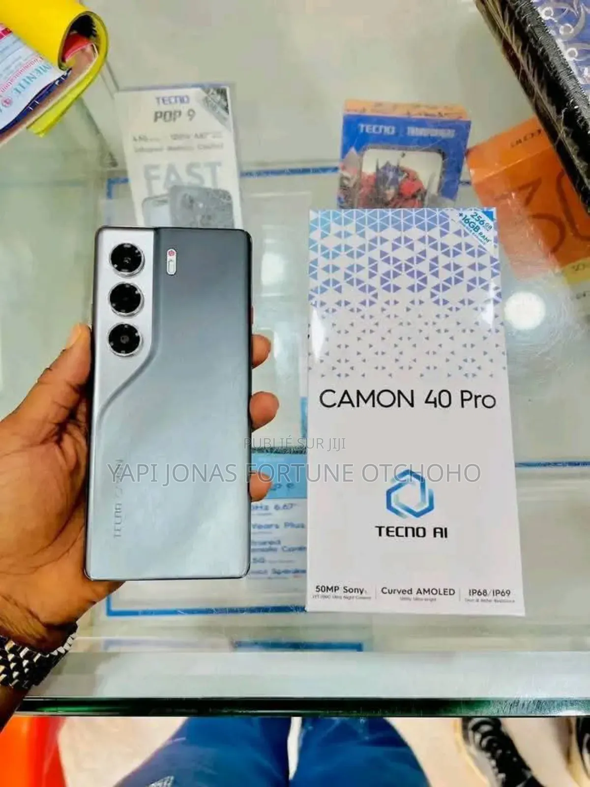 New Tecno Camon 40 Pro 128 GB Gris