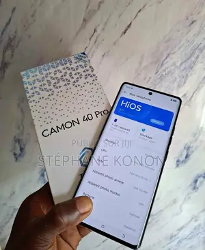 Neuf Tecno Camon 40 Pro 256 GB Noir