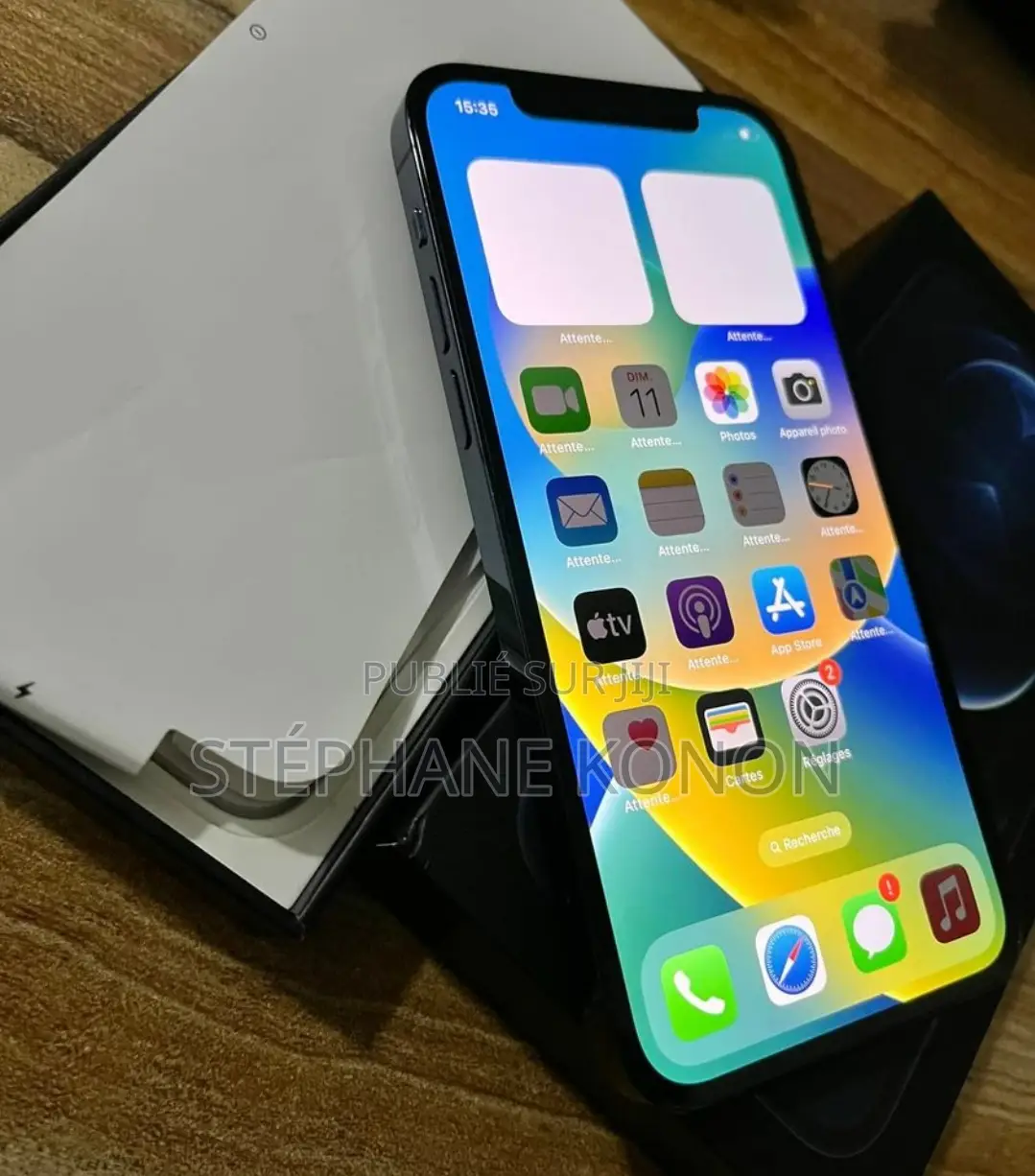 Neuf Pomme iPhone 12 Pro Max 128 GB Noir