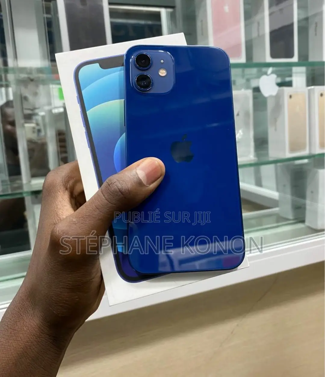 Neuf Pomme iPhone 12 128 GB Bleu