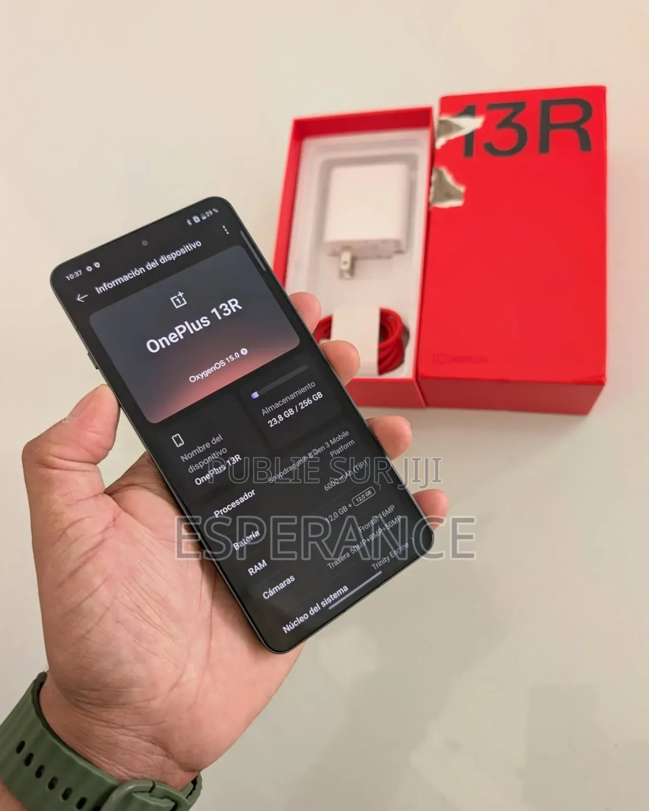 New OnePlus 13R 256 GB Doré