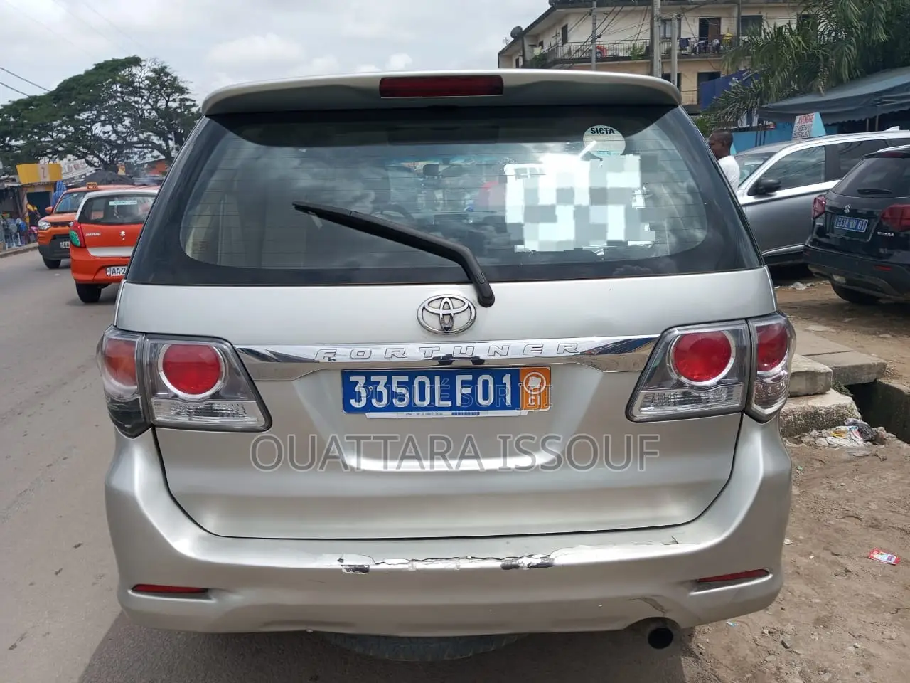 Toyota Fortuner 2.5 D AWD 2012 Gris