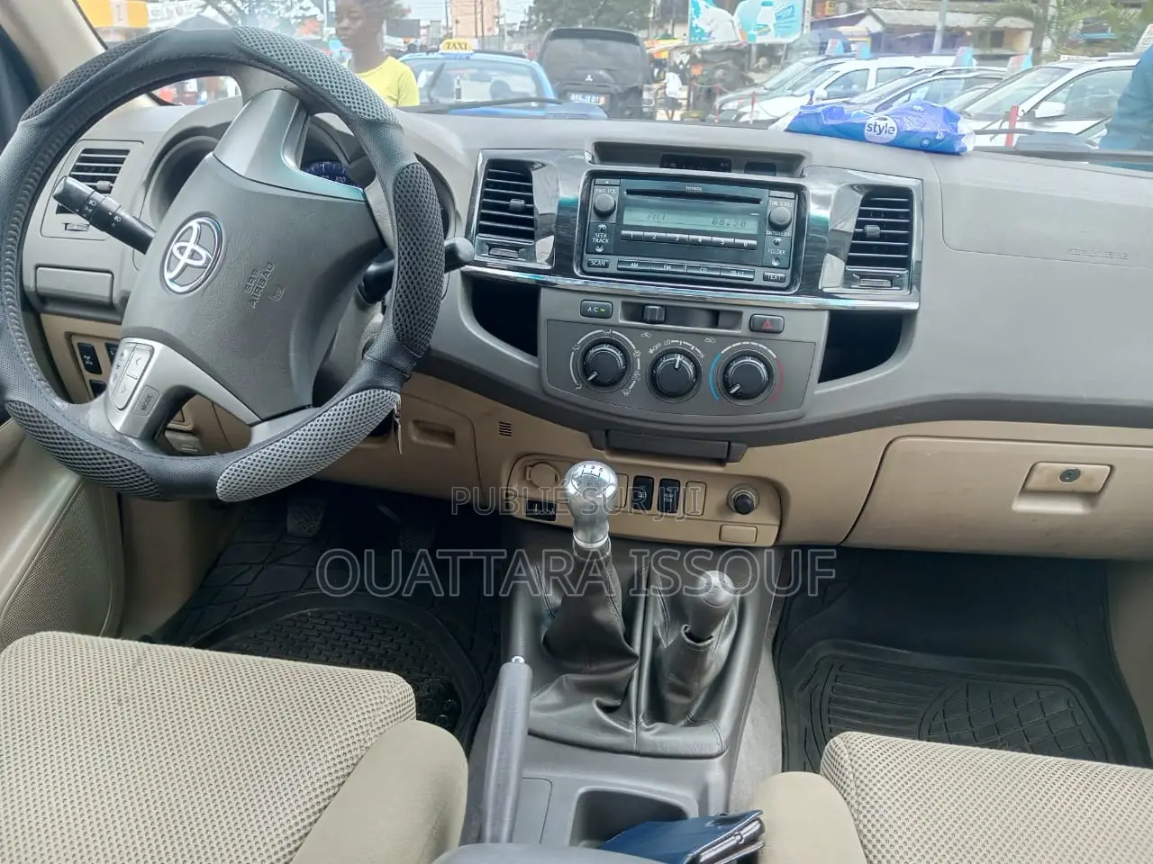Toyota Fortuner 2.5 D AWD 2012 Gris