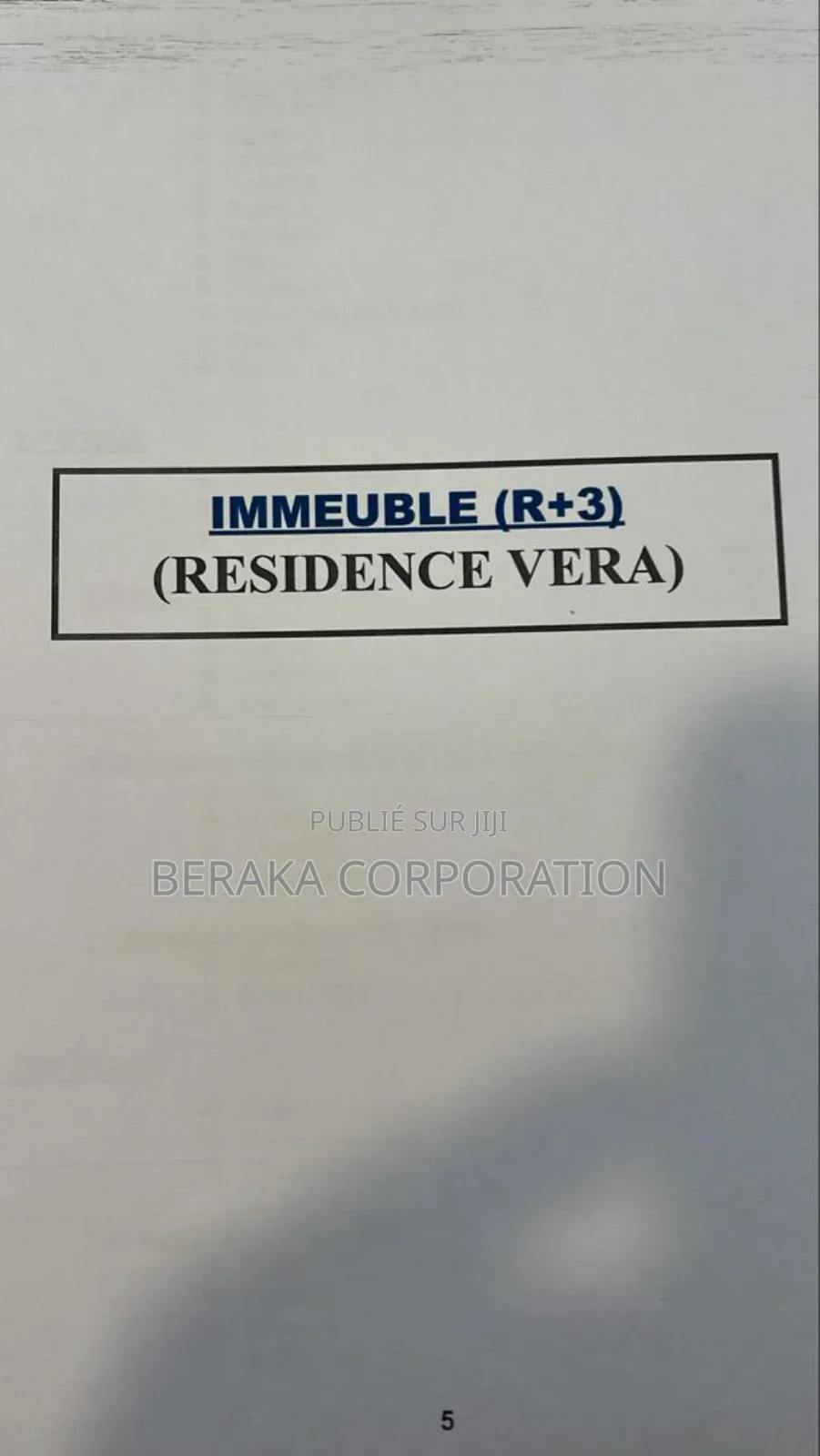 Hotel R+3 en Vente a Marcory Residentiel