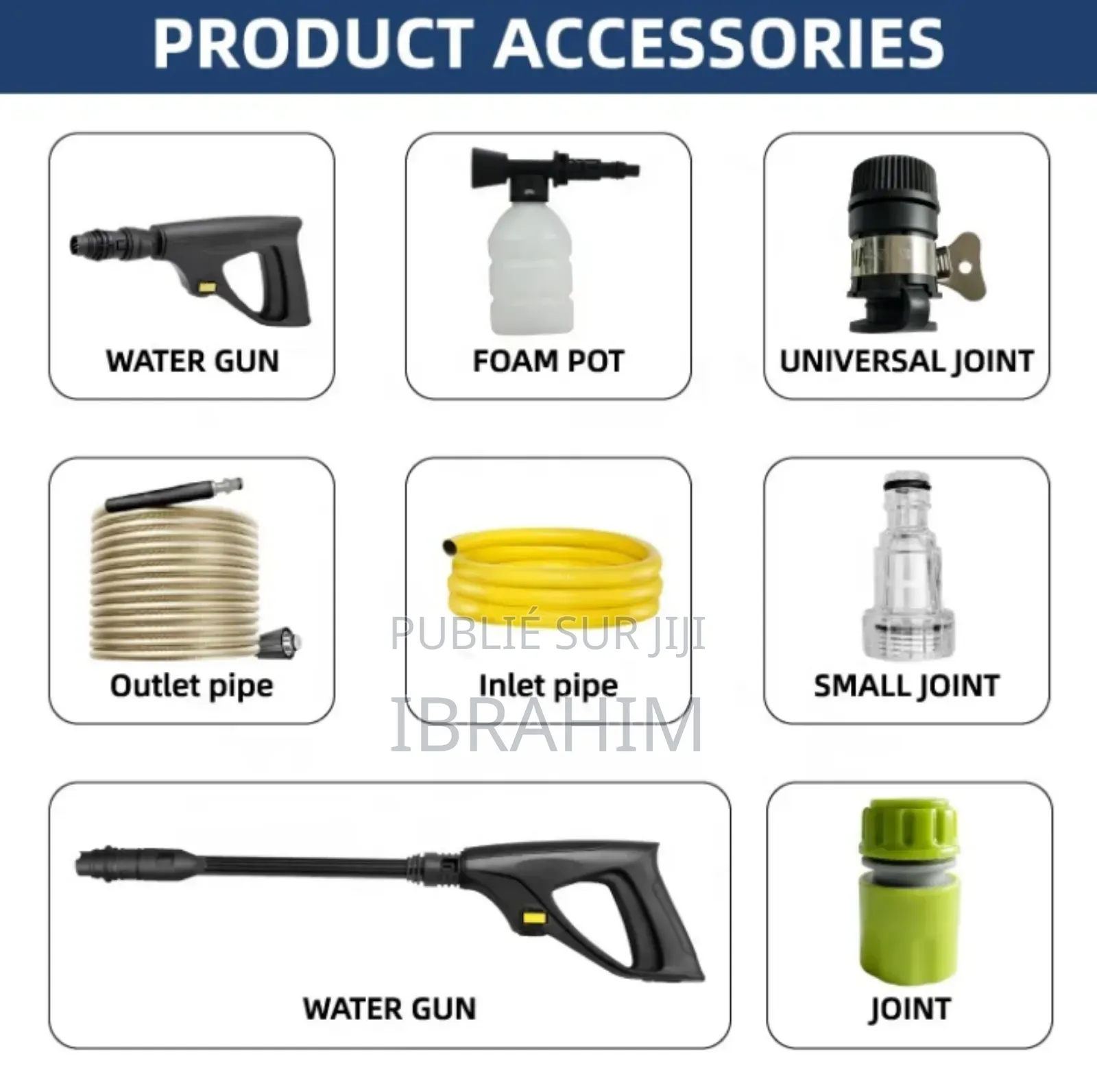 Nettoyeur À Haute Pression 1200watts