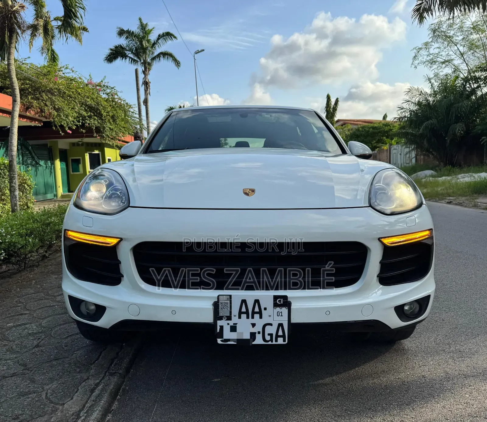 Porsche Cayenne 2018 Blanc