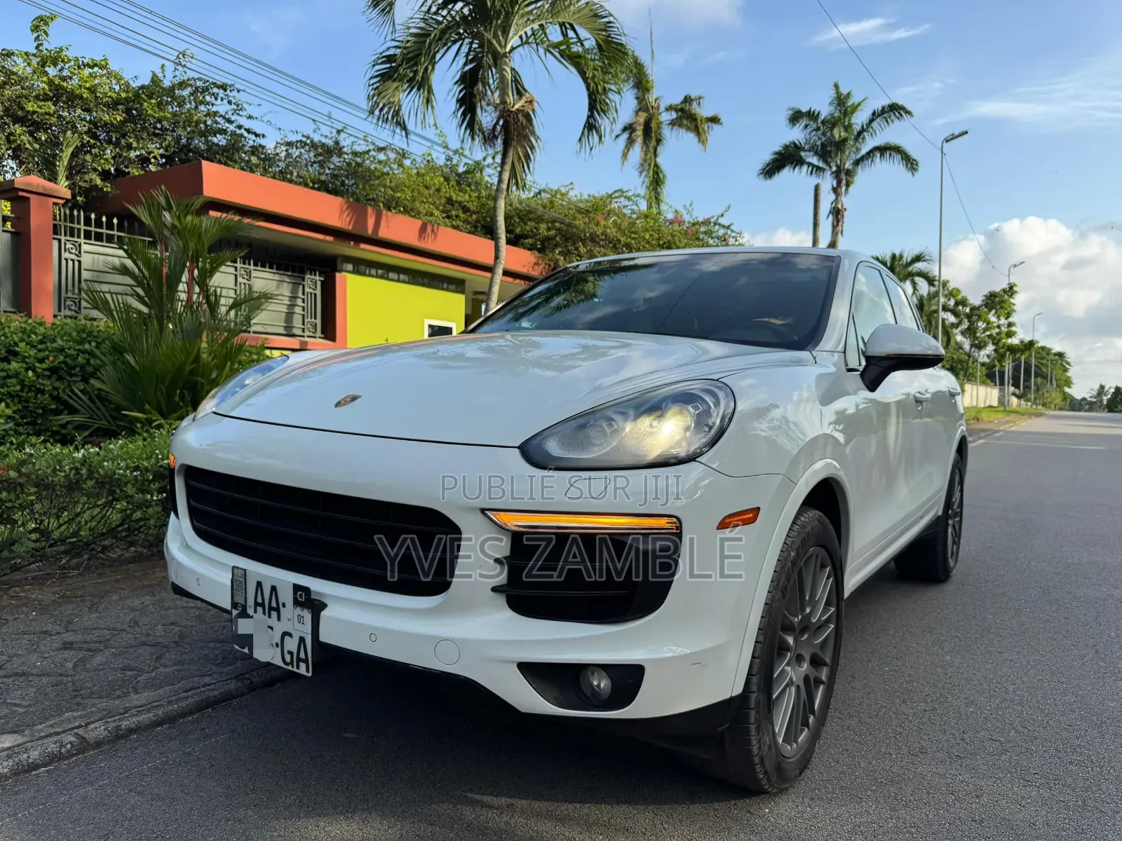 Porsche Cayenne 2018 Blanc