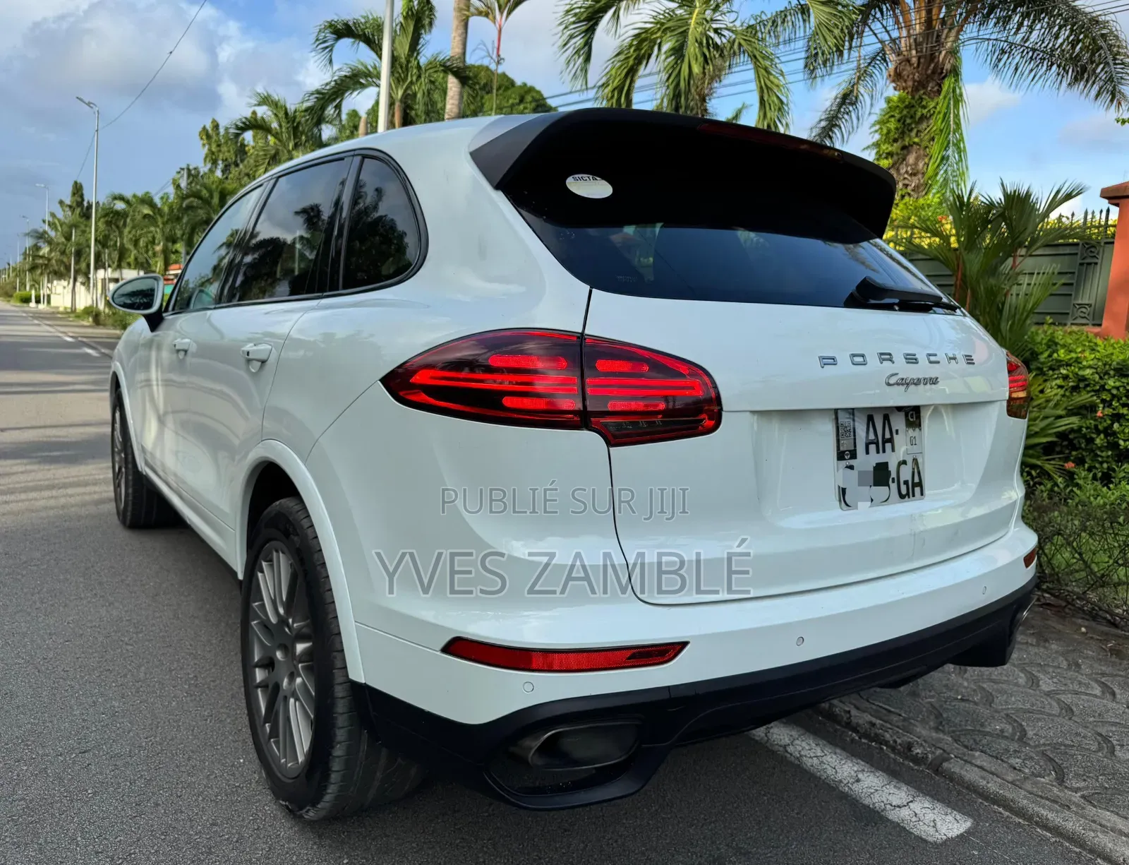 Porsche Cayenne 2018 Blanc