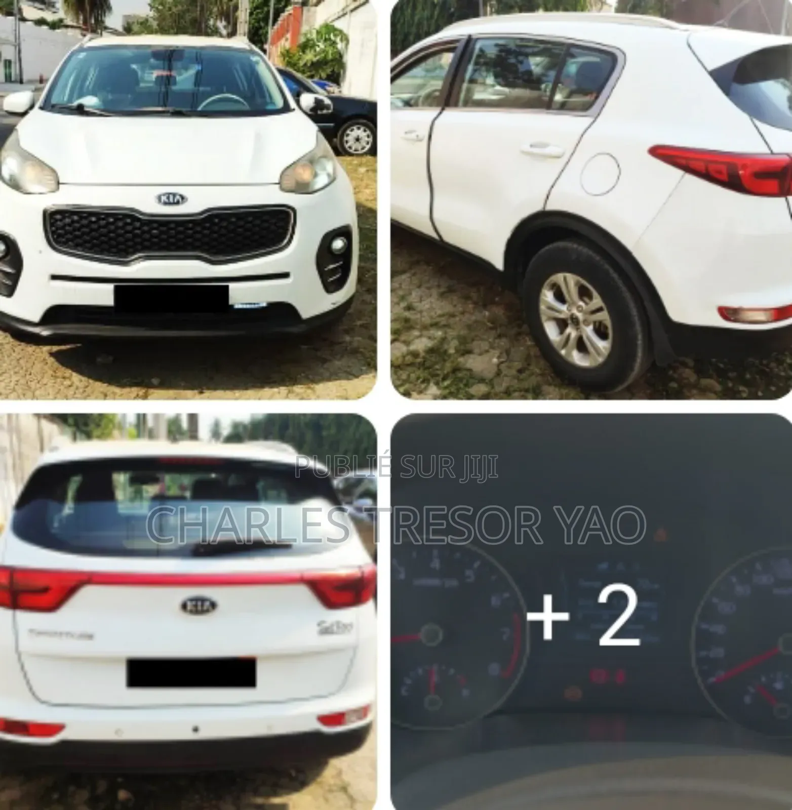 Kia Sportage EX AWD 2018 Blanc