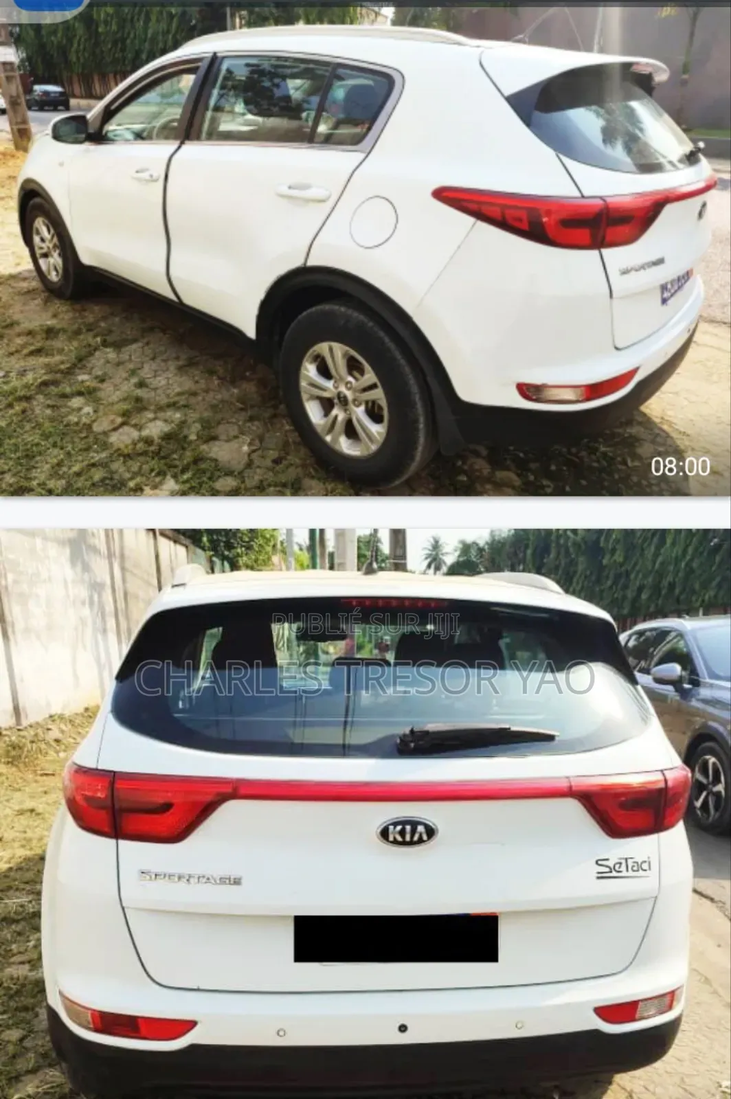 Kia Sportage EX AWD 2018 Blanc
