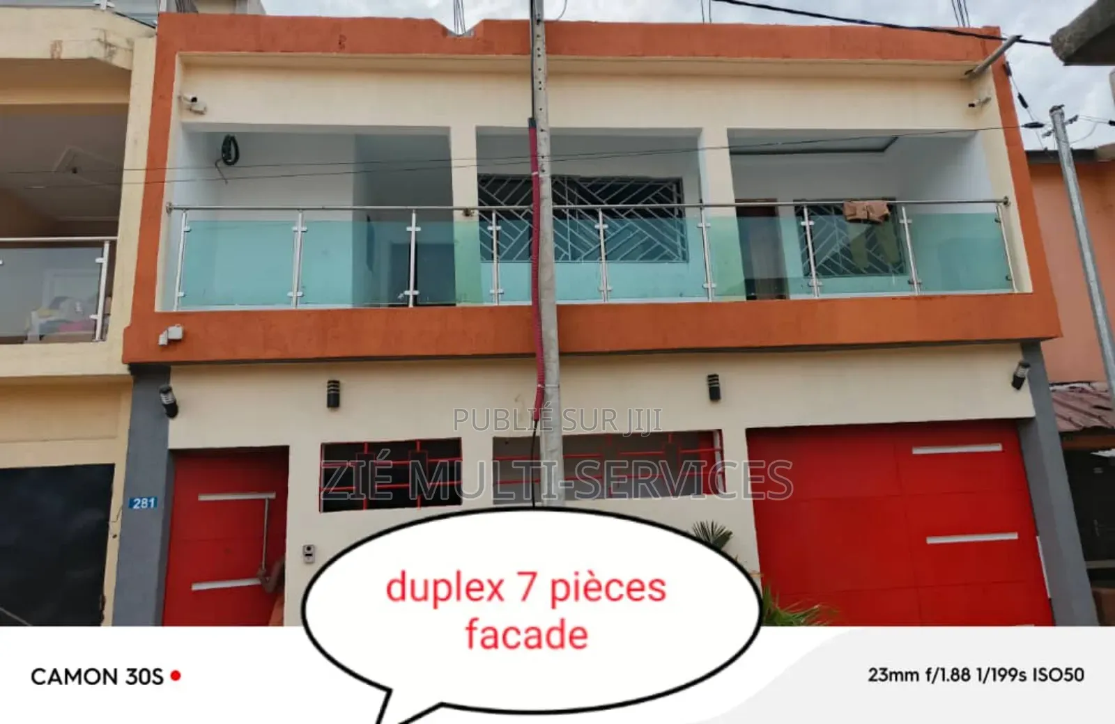 Furnished 9chbre Duplex dans Zié Multi-Service, Cocody à Vendre