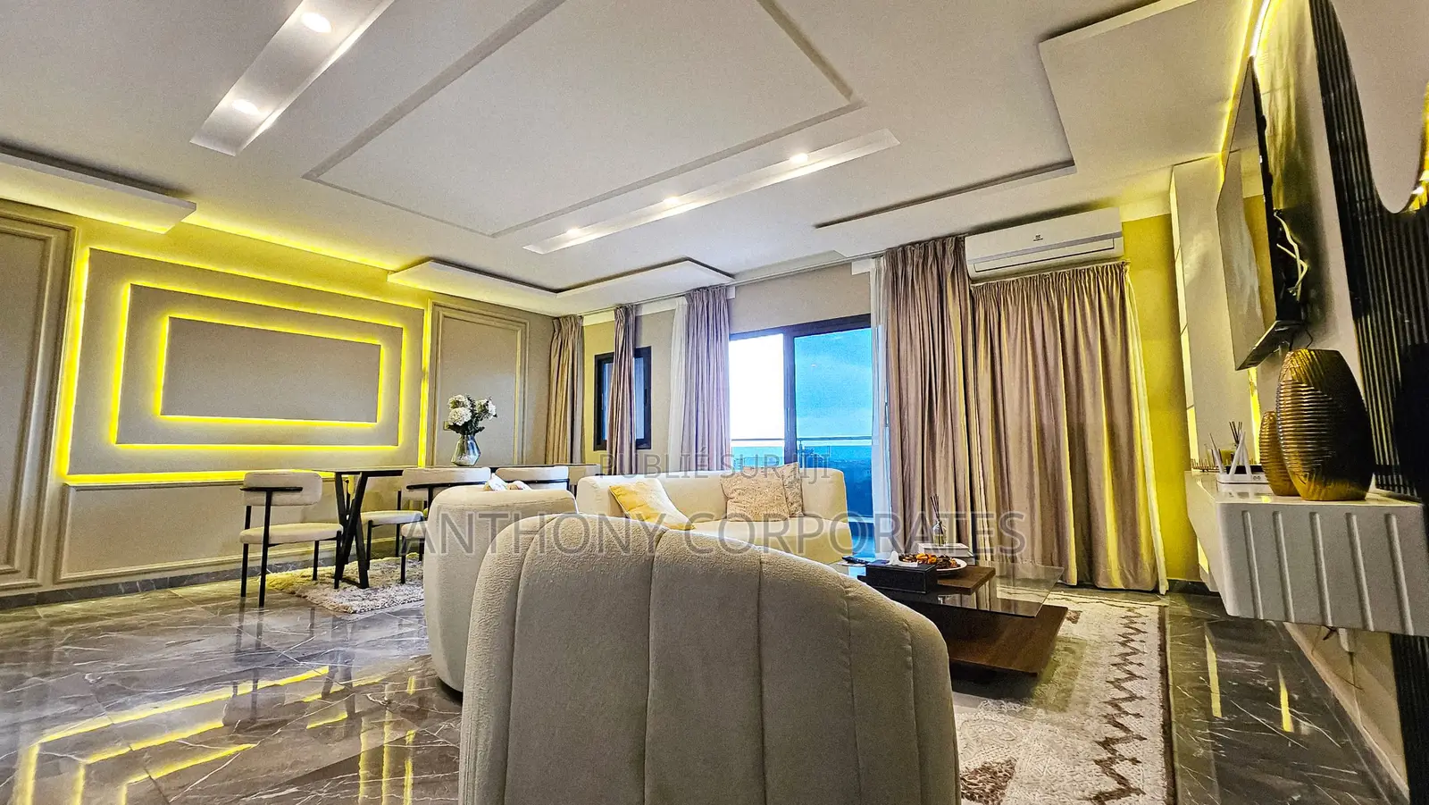 3 Pièces Meublé Au 3e Étage Cocody Angré