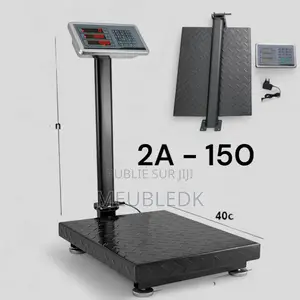 Photo - Balance Électronique De 150kg, 30x40cm, Calcul De Prix