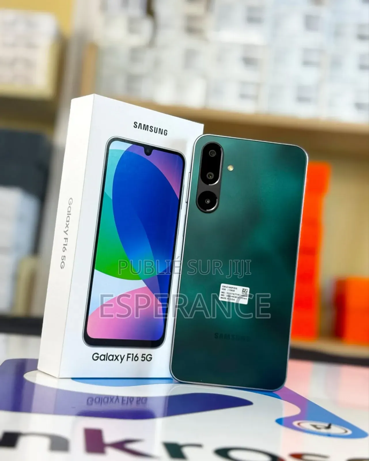 New Samsung Galaxy F16 128 GB Bleu