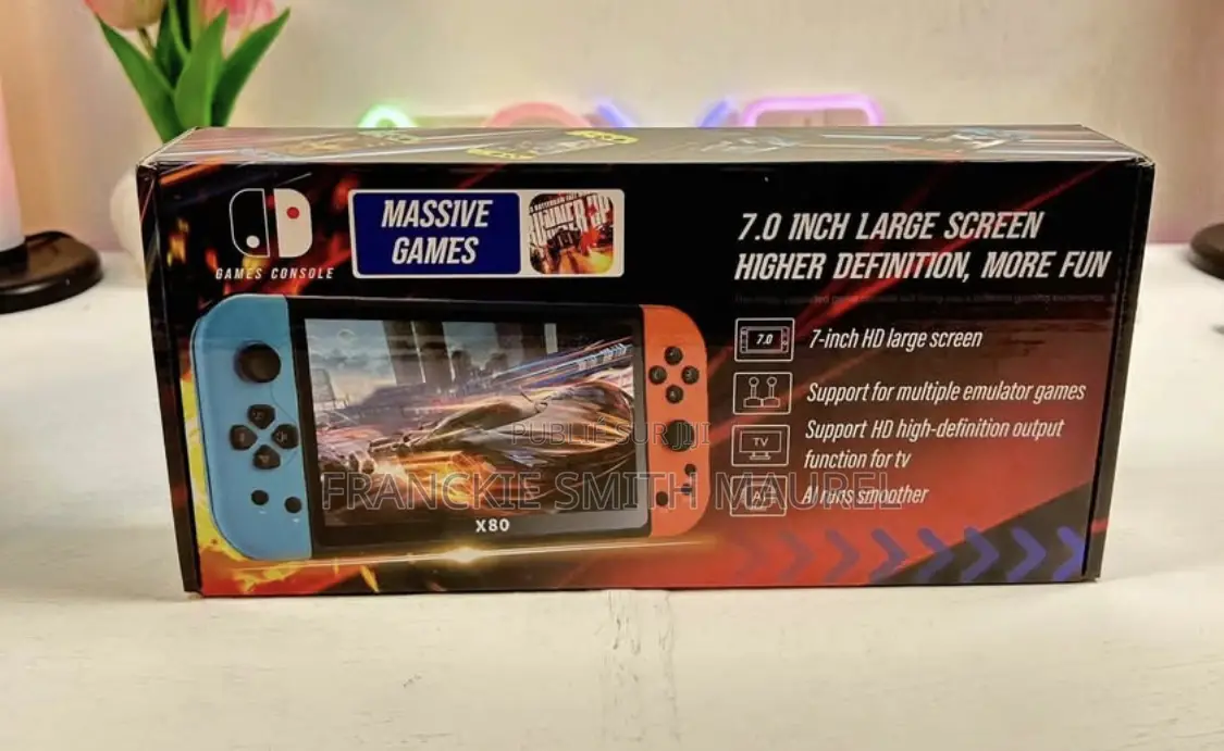 Console X80 Avec 21000 Jeux Intégrés