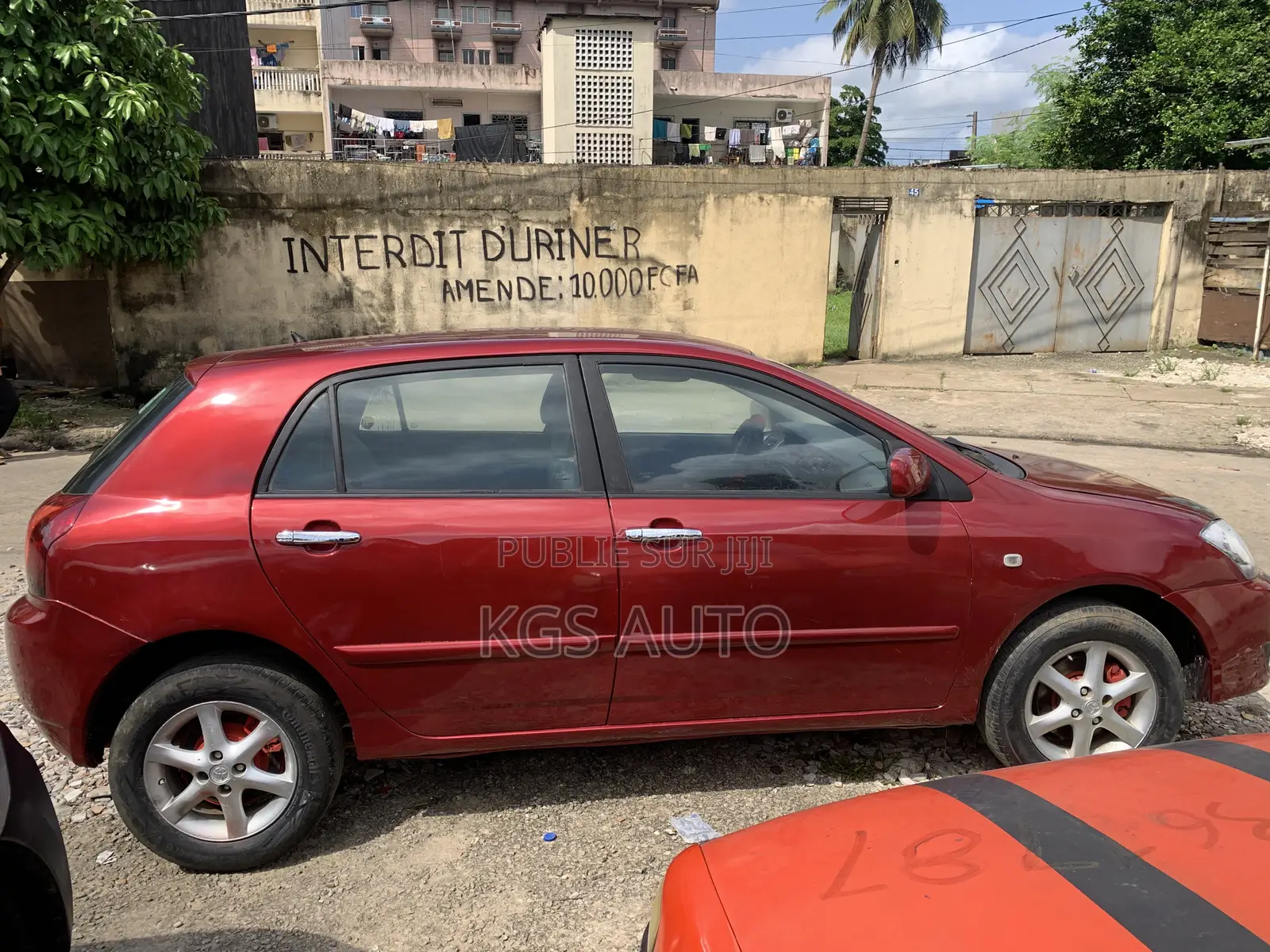 Toyota Corolla 1.5 Break 2002 Rouge