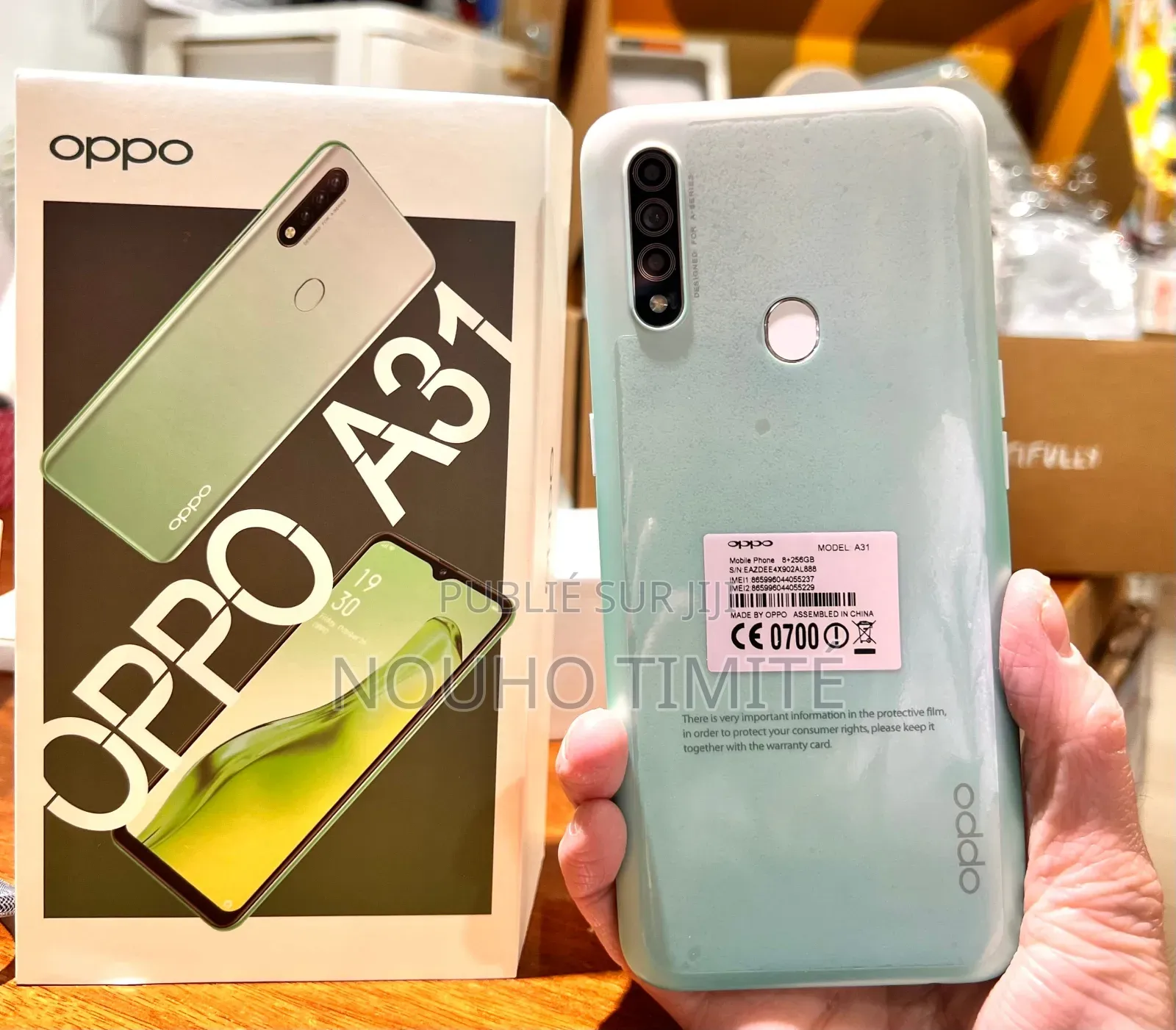 New Oppo A31 128 GB Noir