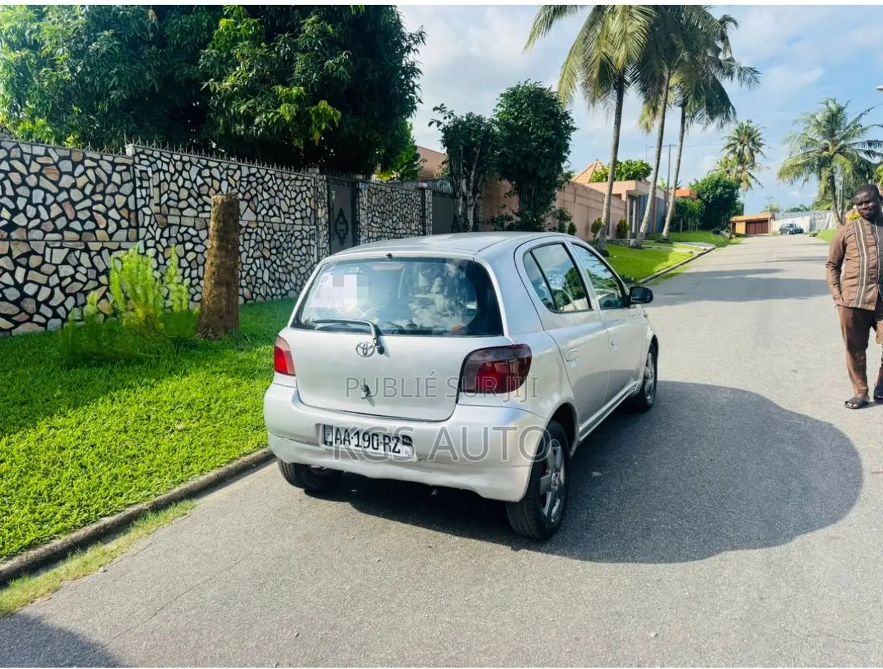 Toyota Yaris 2003 Gris
