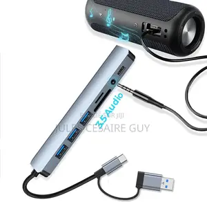 Adaptateur Type-C 8 en 2