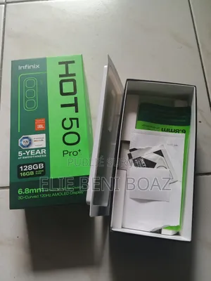 New Infinix Hot 50 Pro+ 4G 128 GB Bleu