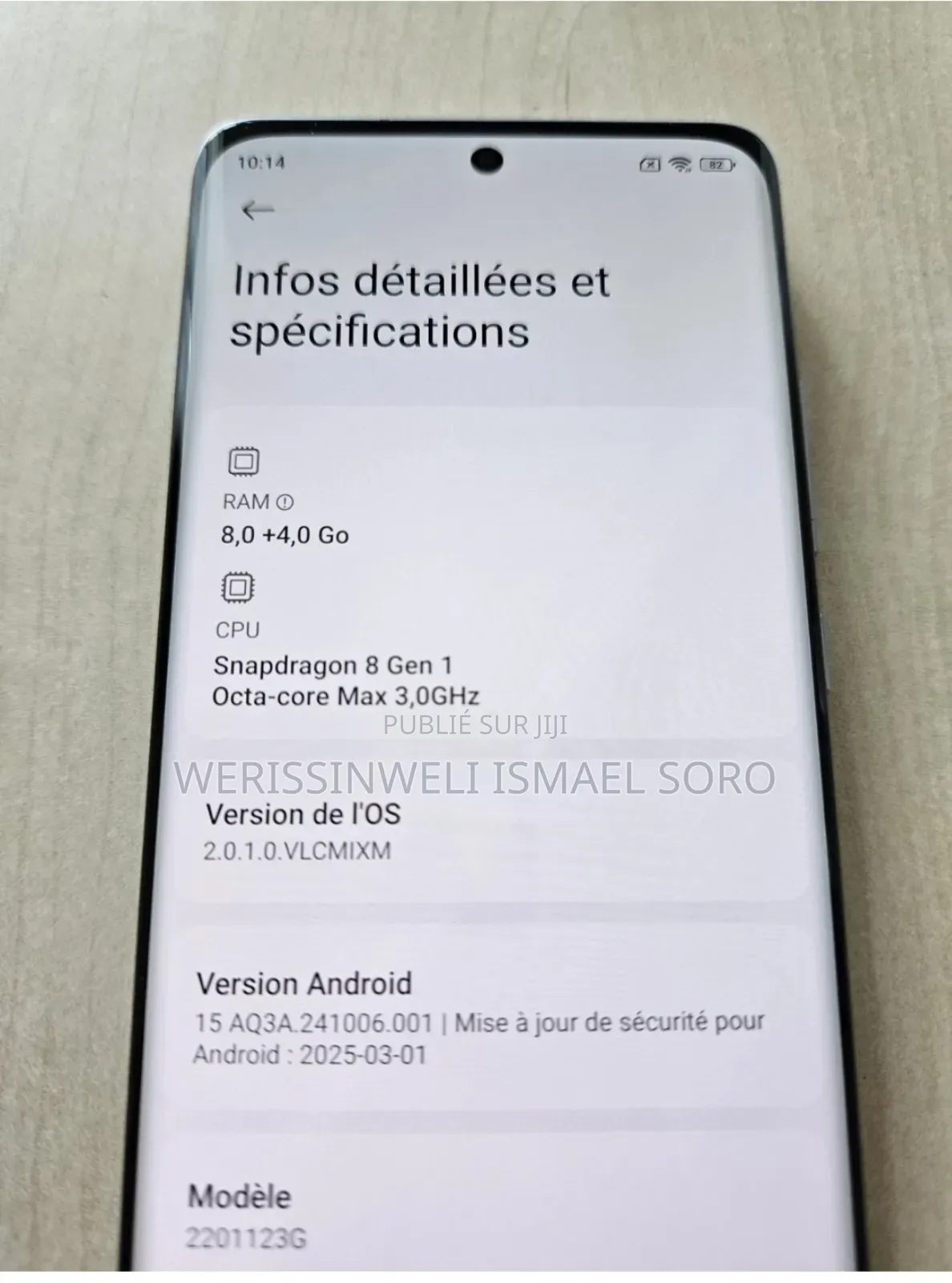 Xiaomi 12 256 GB Blue